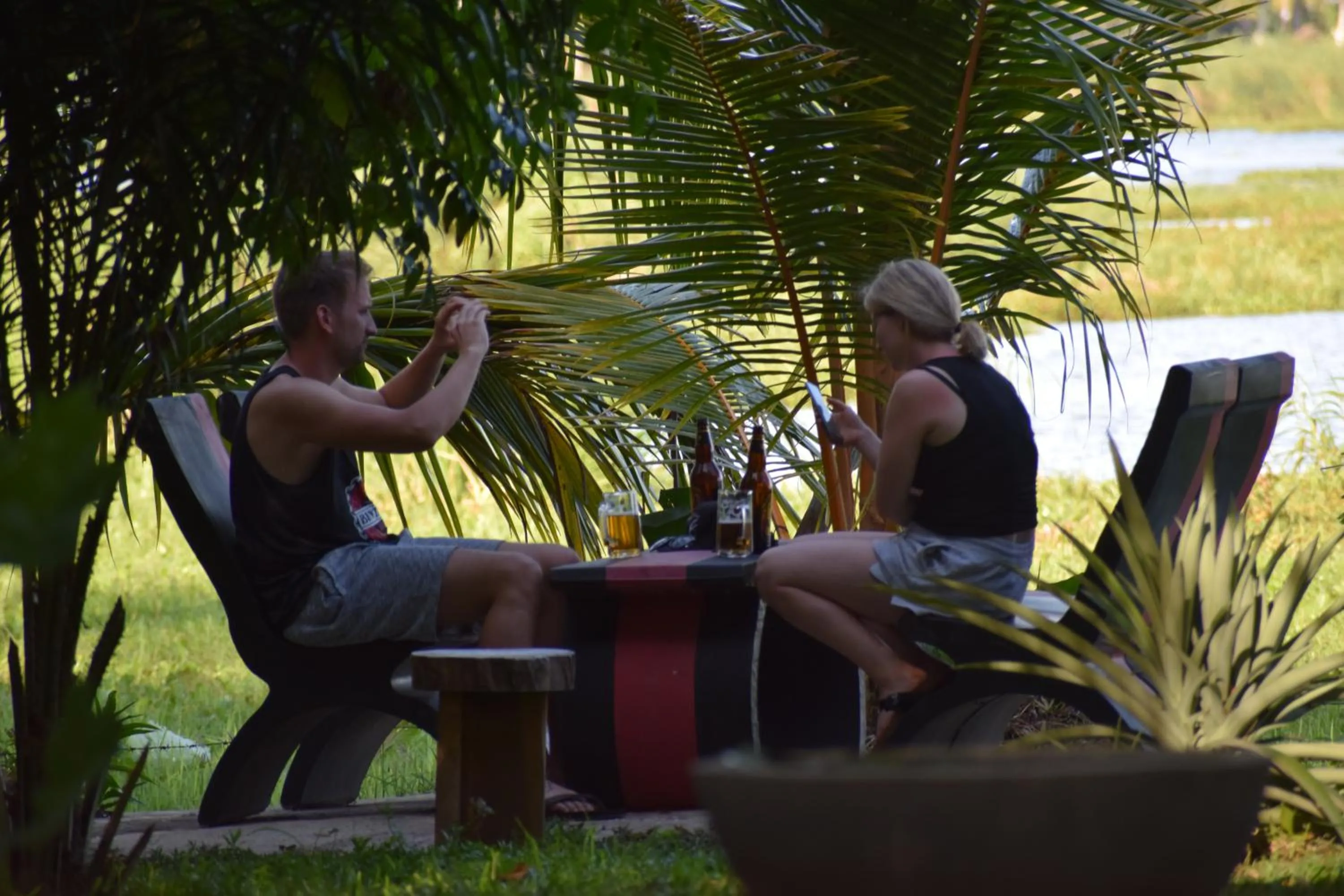BBQ facilities in LakeSide Cabana Tissamaharama