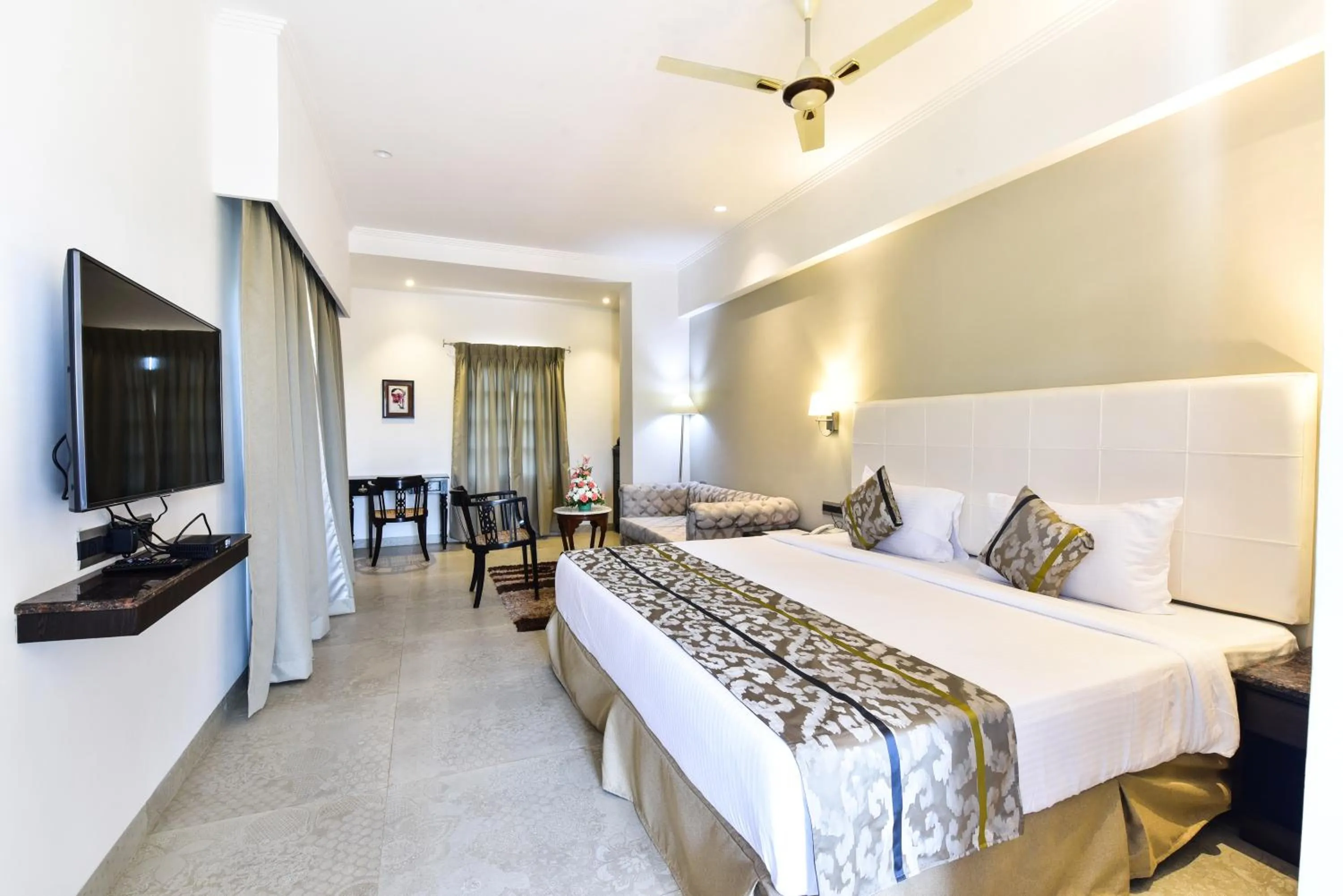 Bed in Silver Sands Serenity Resort, Candolim