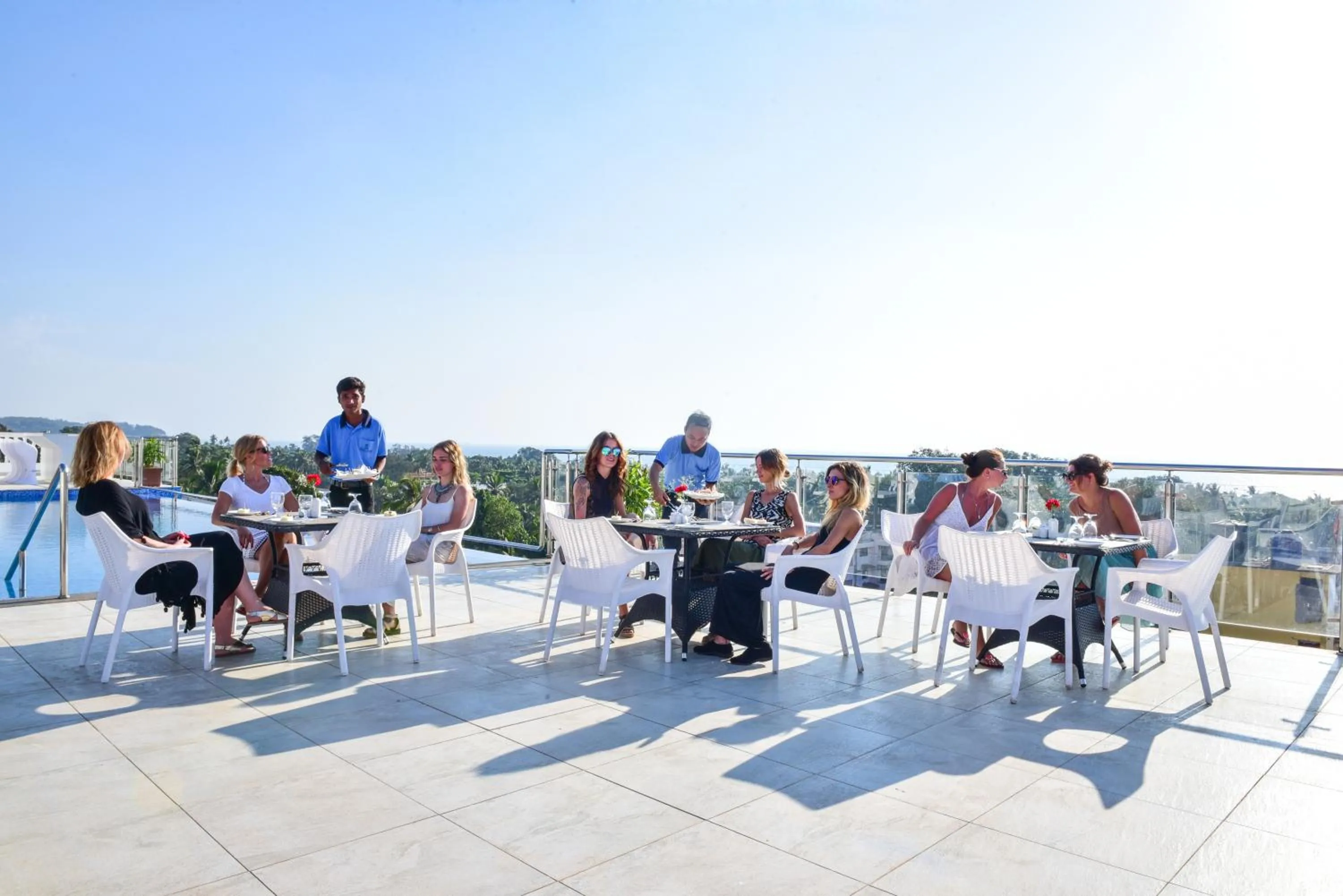 Swimming pool in Silver Sands Serenity Resort, Candolim