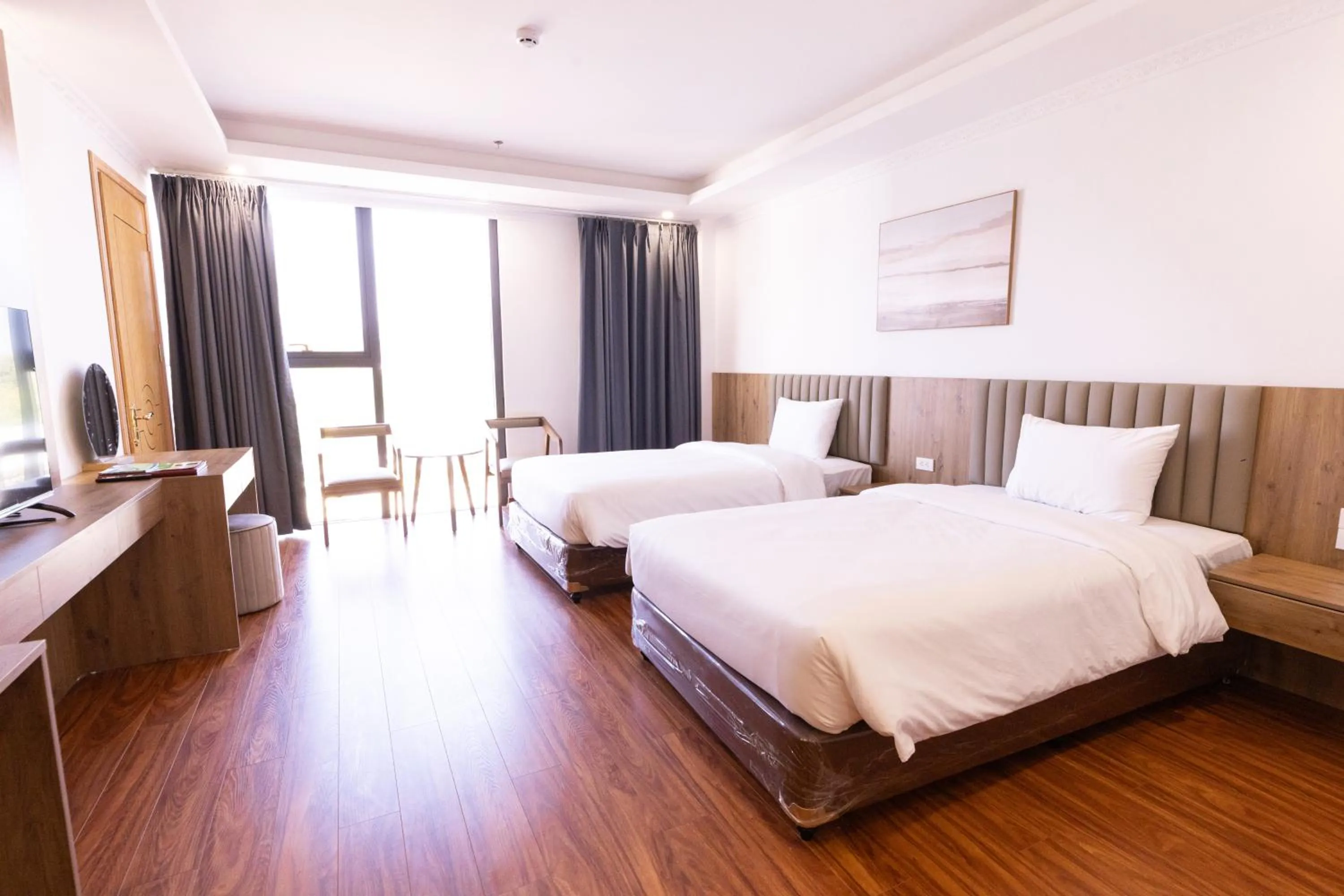 Bed in Thao Nguyen Hotel & Resort Moc Chau