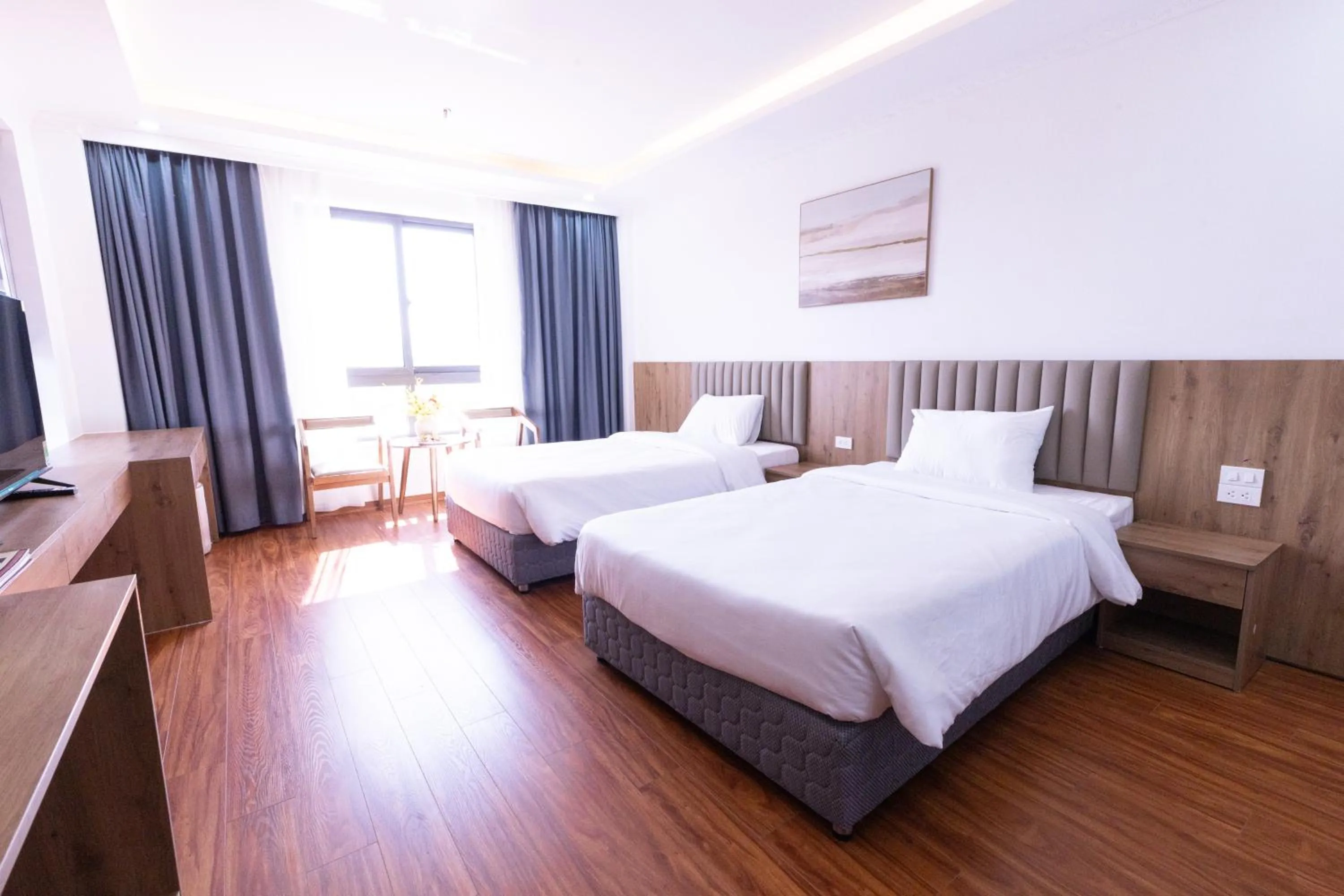 Bed in Thao Nguyen Hotel & Resort Moc Chau