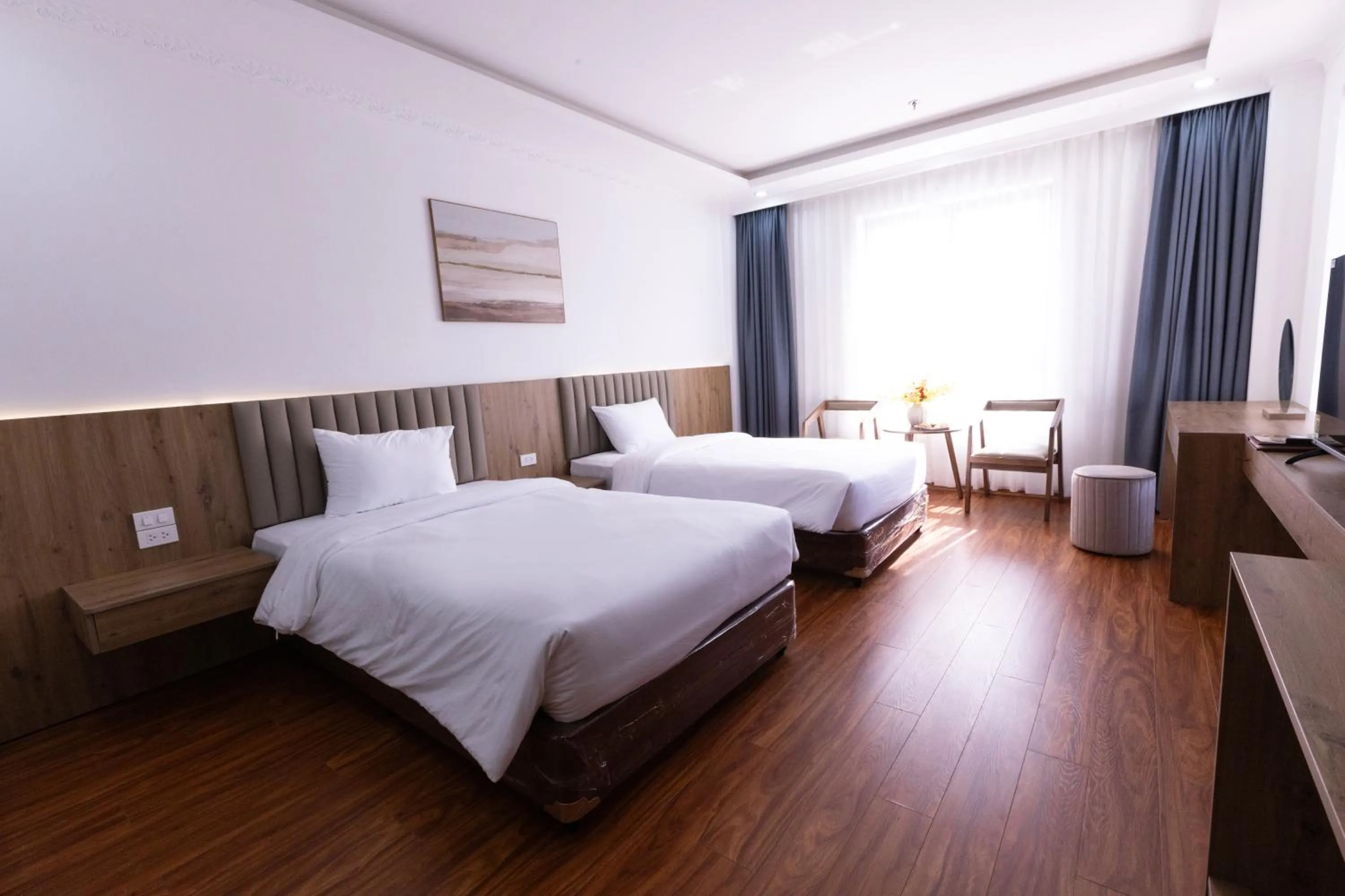 Bed in Thao Nguyen Hotel & Resort Moc Chau