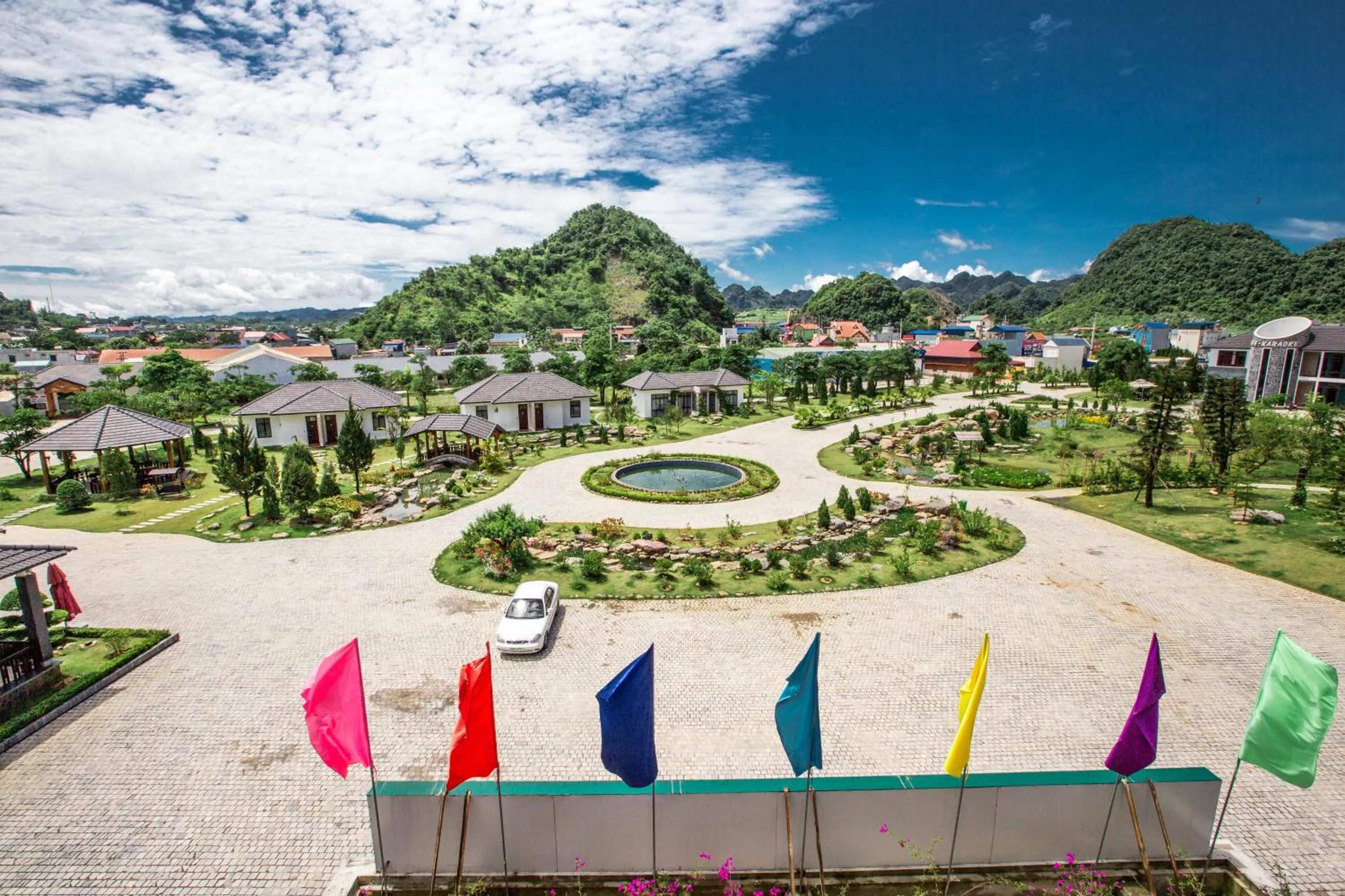 Garden view in Thao Nguyen Hotel & Resort Moc Chau