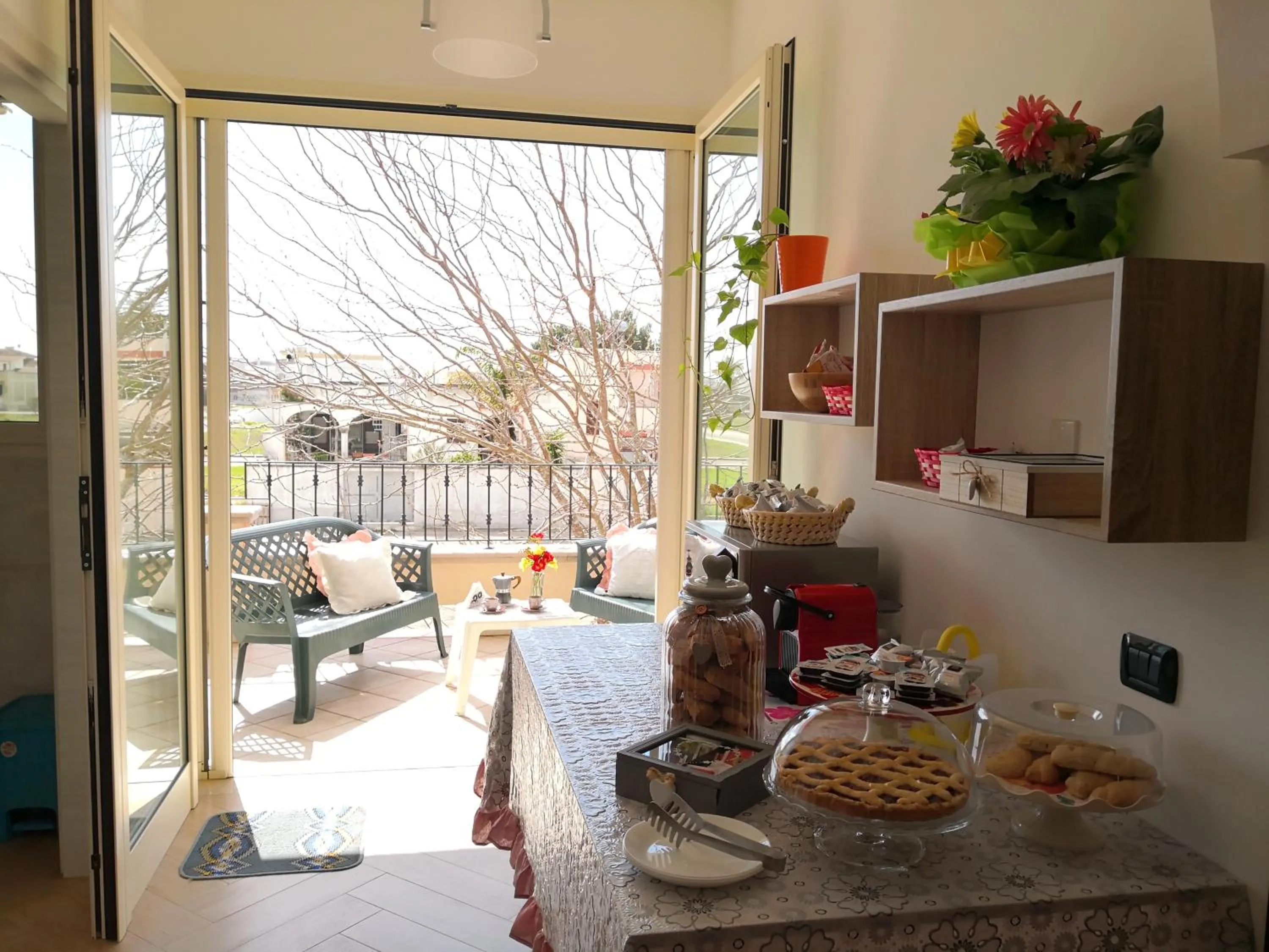 Food and drinks in B&B Il Papavero Rosso