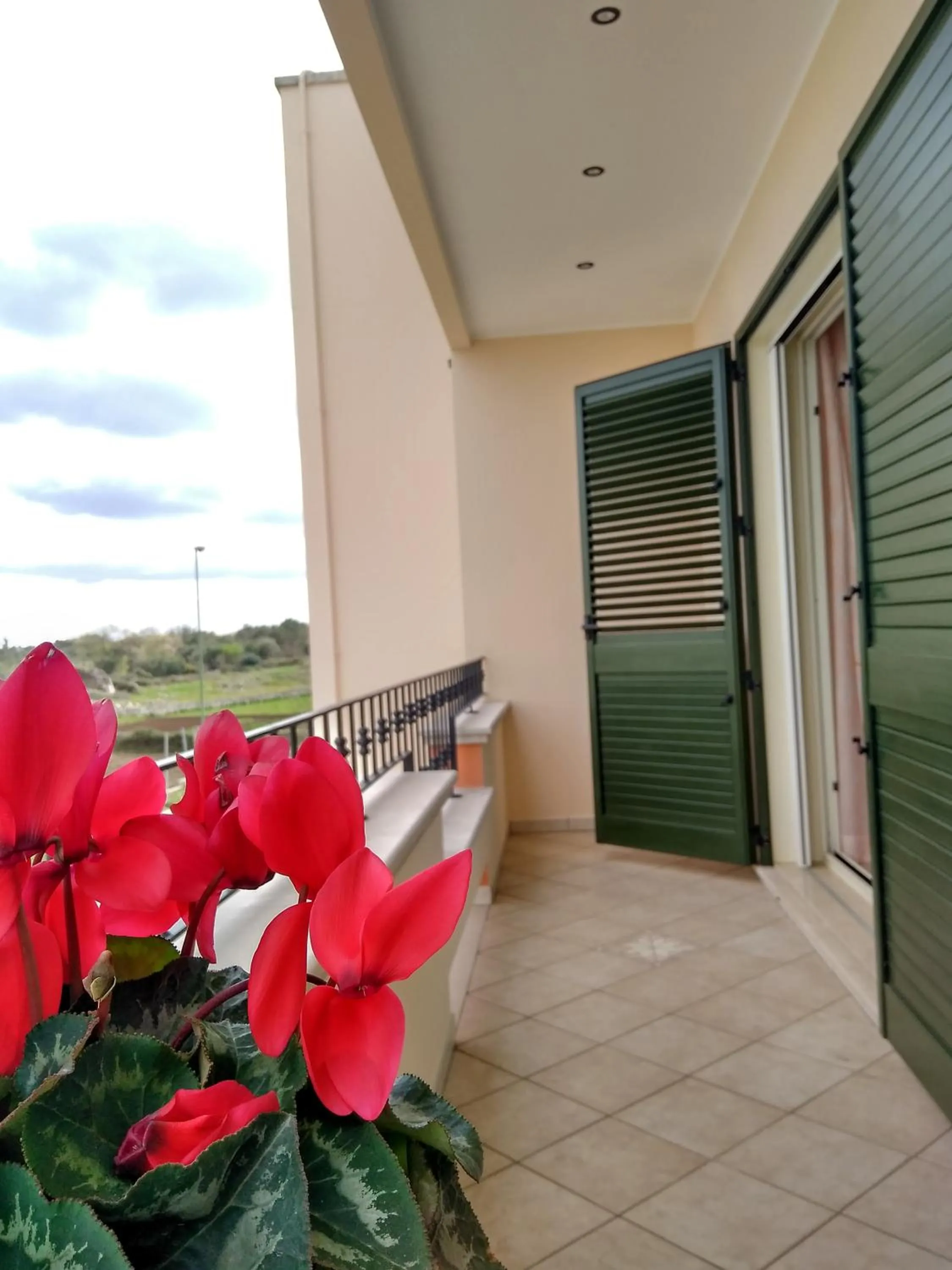 Balcony/Terrace in B&B Il Papavero Rosso