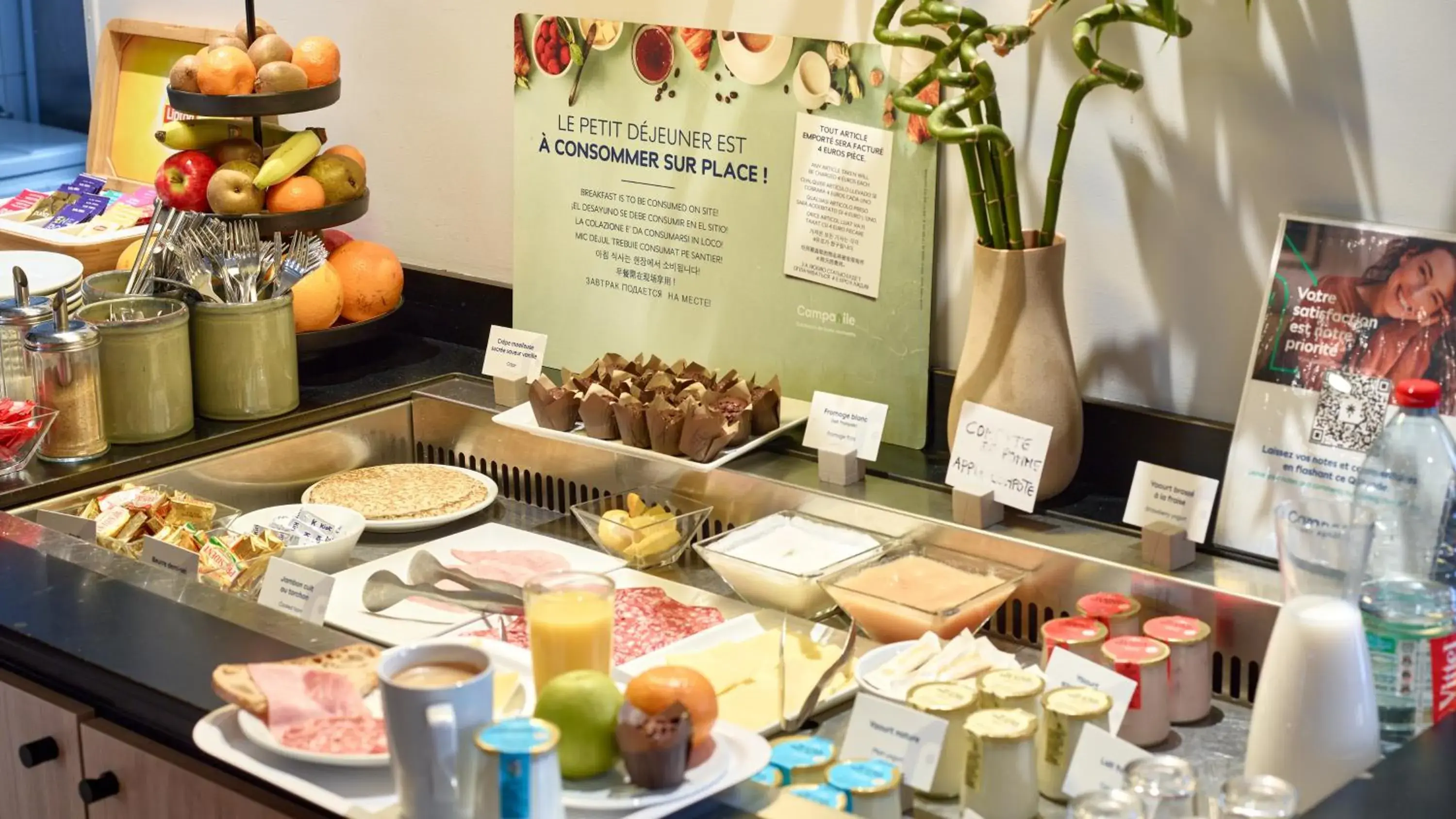 Breakfast in Campanile PRIME - Paris Ouest Boulogne Breakfast in Campanile PRIME - Paris Ouest Boulogne