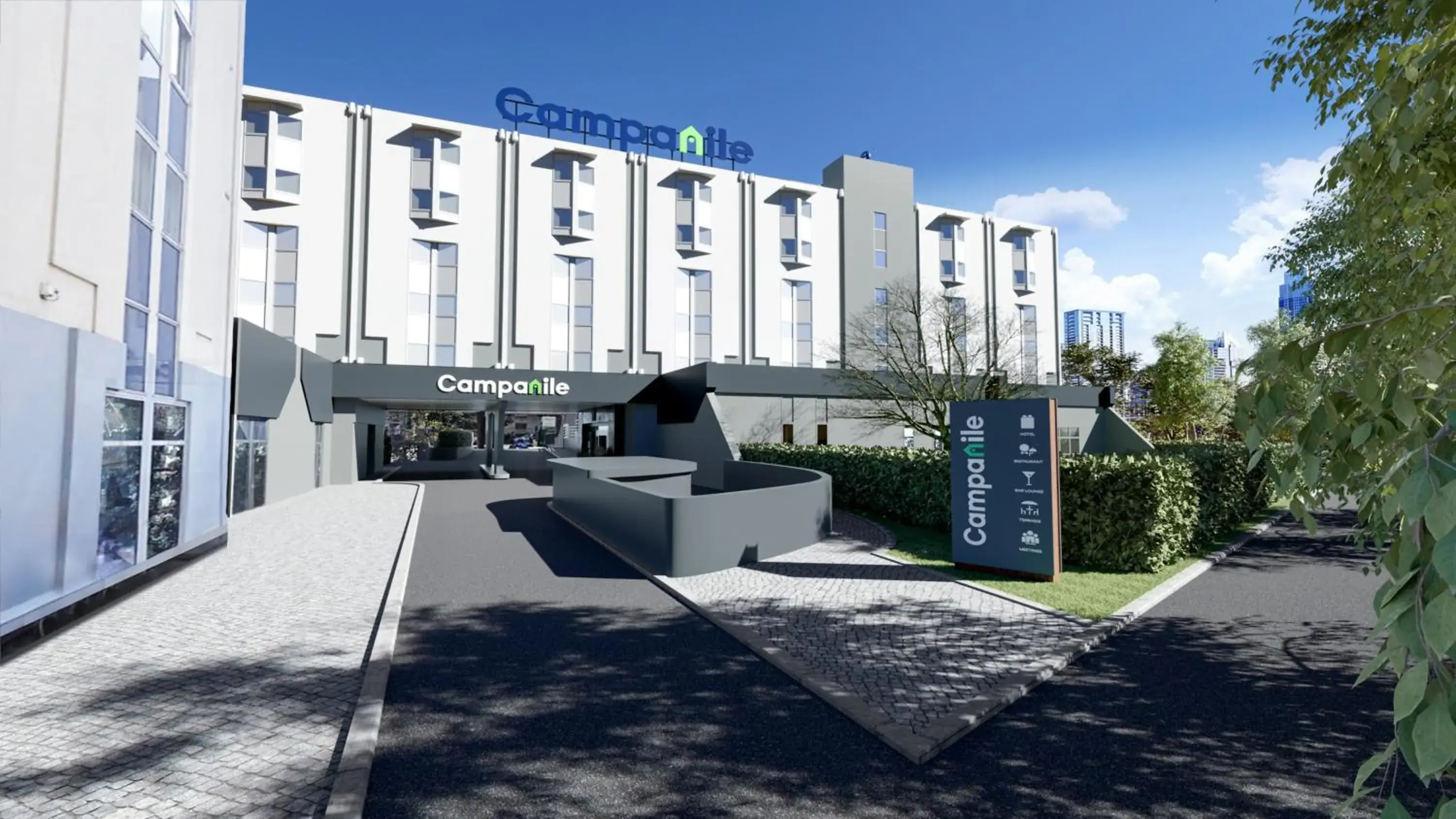 Property building in Campanile PRIME - Paris Porte d'Italie Property building in Campanile PRIME - Paris Porte d'Italie