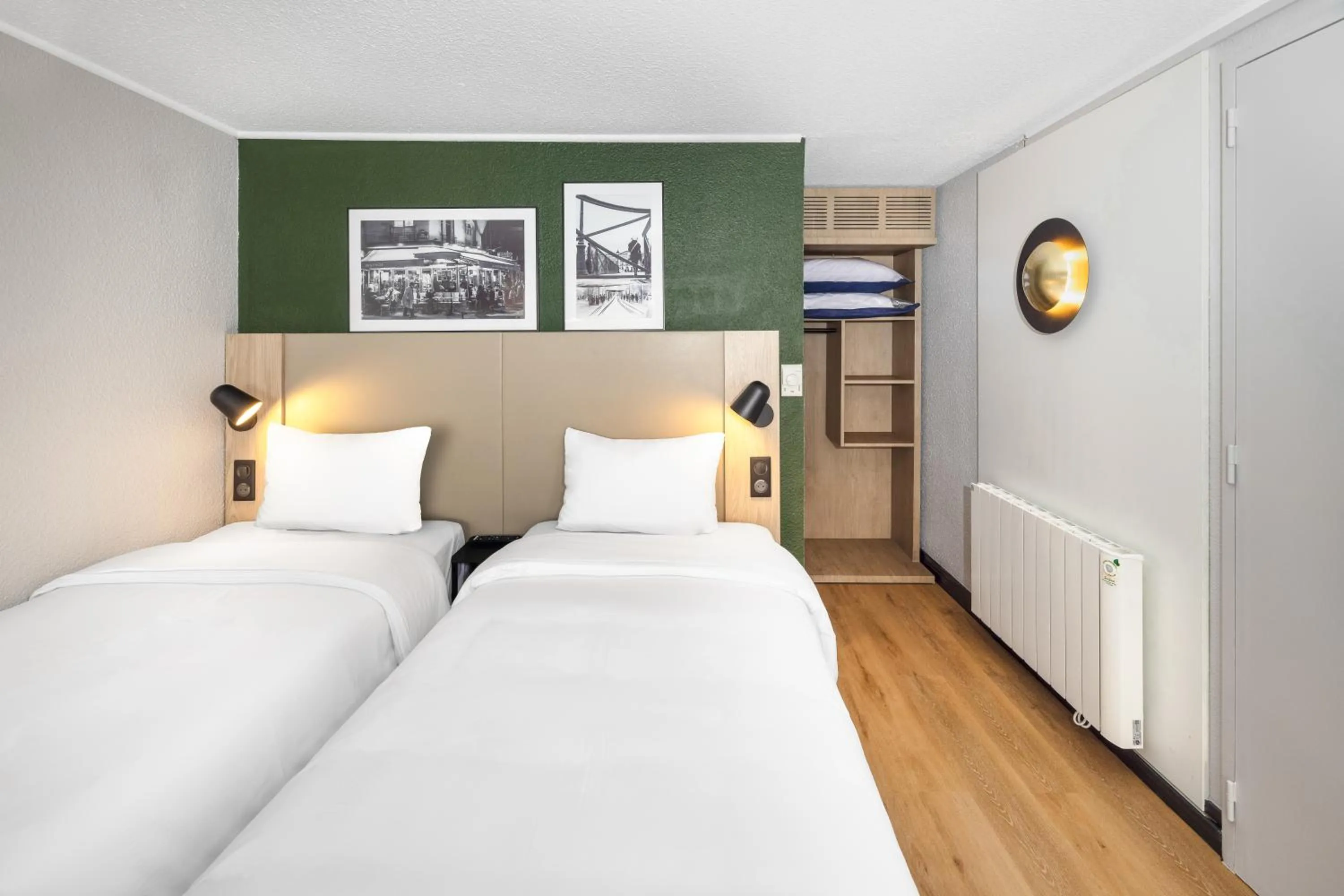 Bedroom, Bed in Campanile NATURE - Cergy Saint Christophe