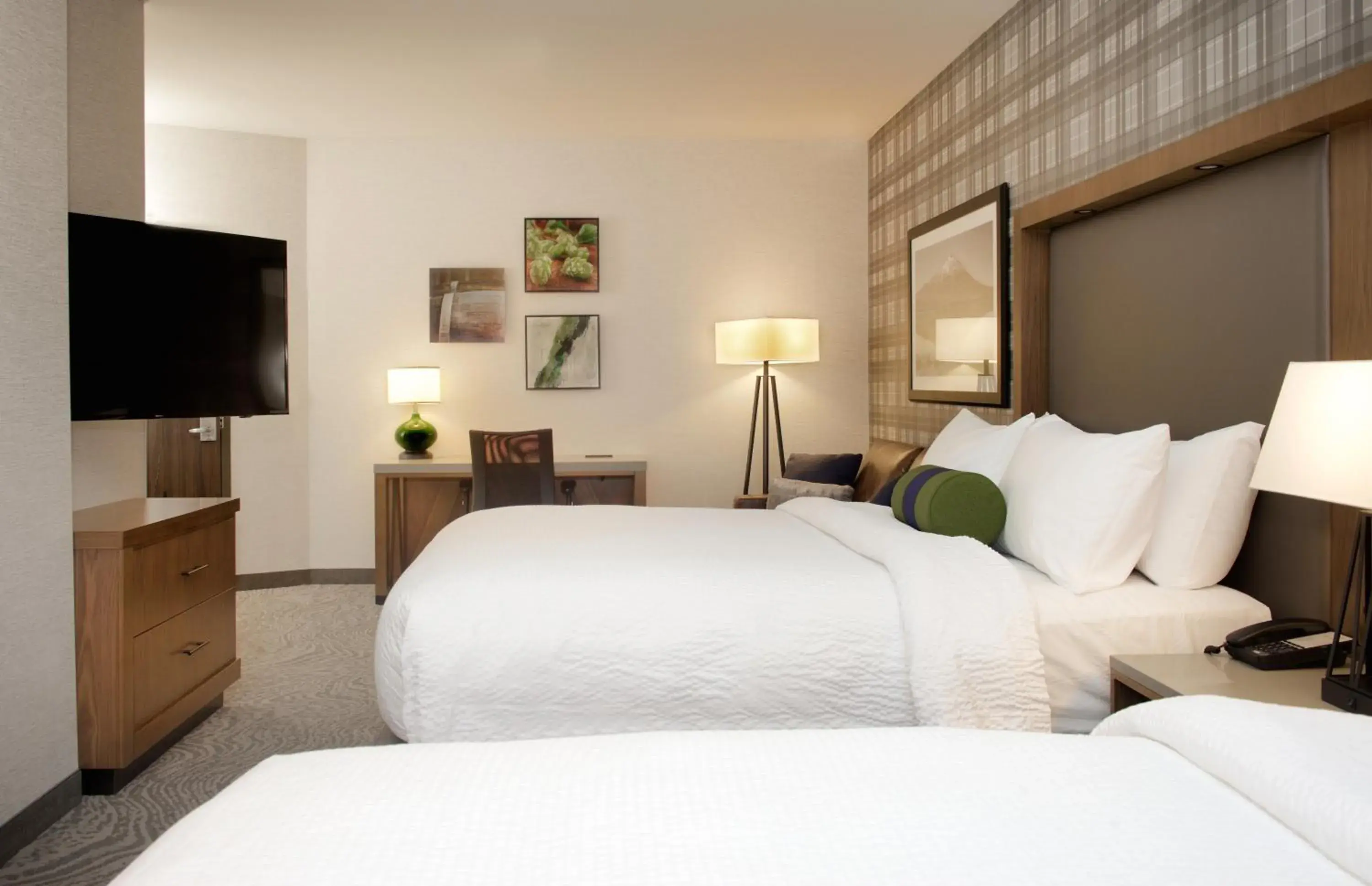 Suite with Two Queen Beds and Sofa Bed - Hearing Accessible in SpringHill Suites by Marriott Bend Suite with Two Queen Beds and Sofa Bed - Hearing Accessible in SpringHill Suites by Marriott Bend
