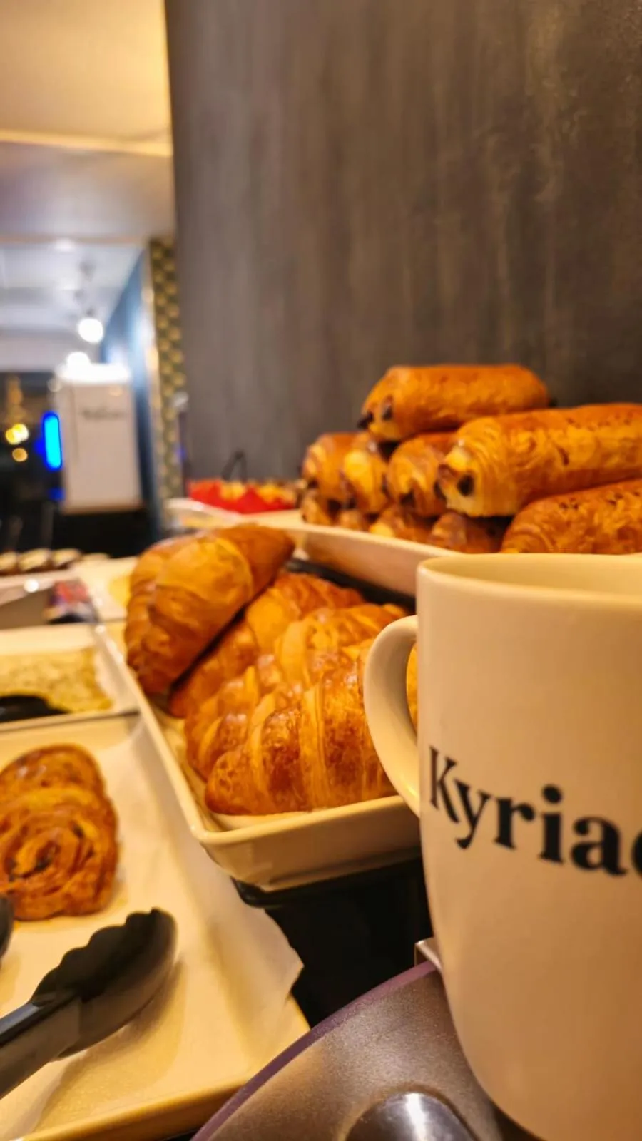 Buffet breakfast in Kyriad Fontenay - Trésigny