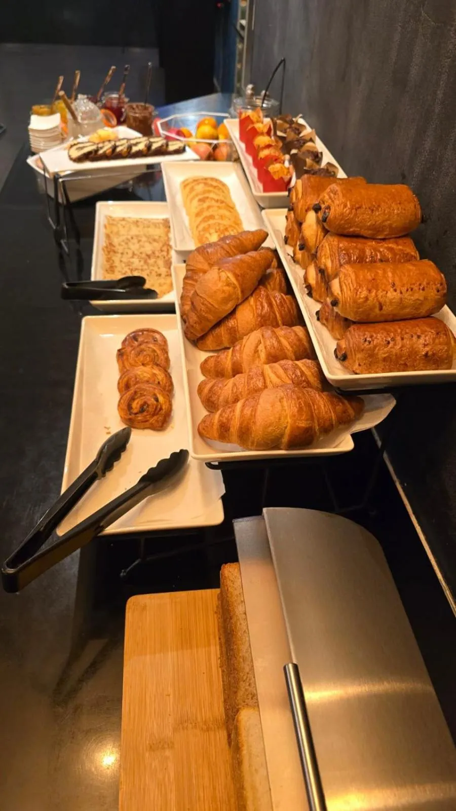 Buffet breakfast in Kyriad Fontenay - Trésigny