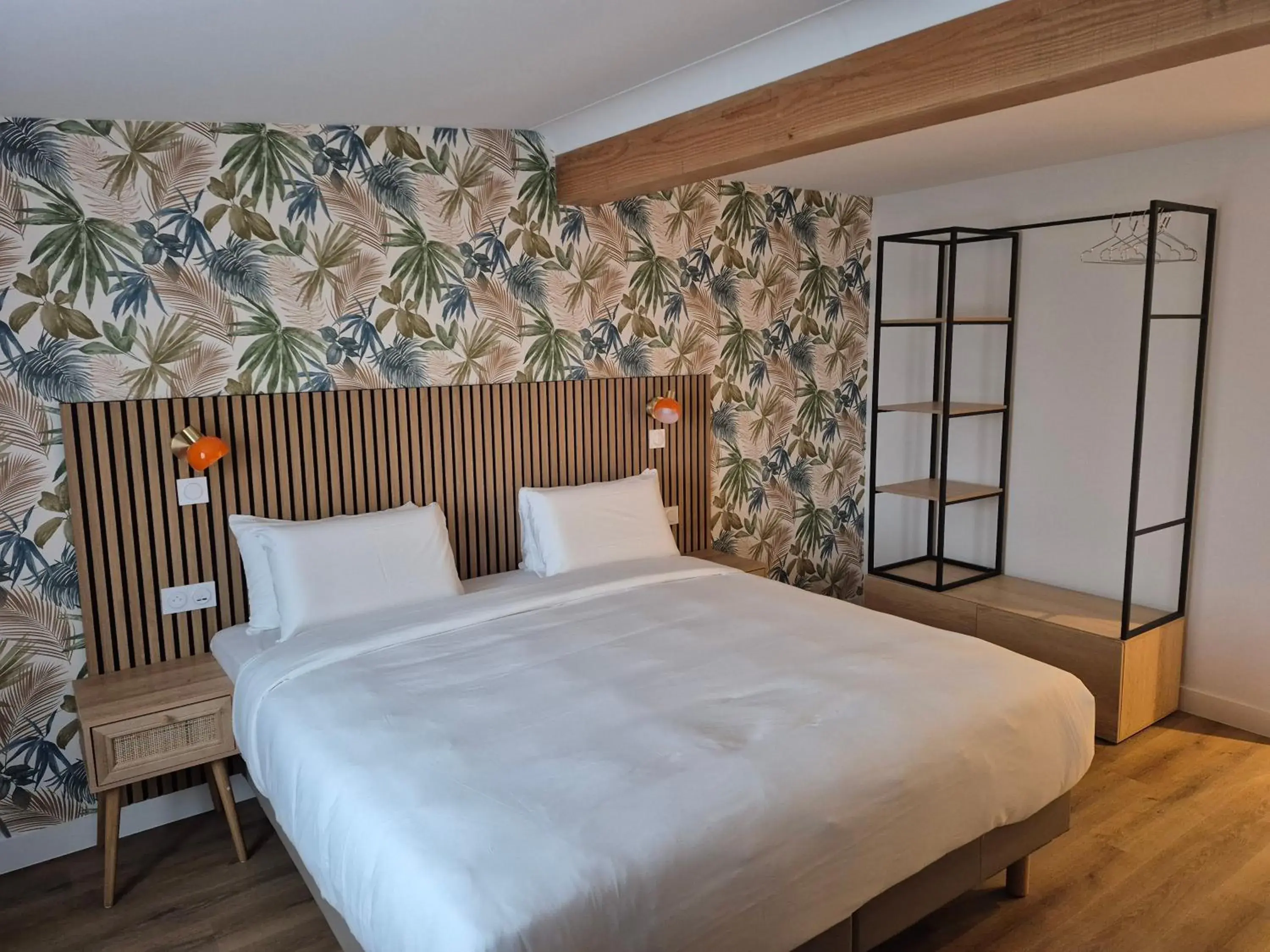 Bed in Kyriad Fontenay - Trésigny Bed in Kyriad Fontenay - Trésigny