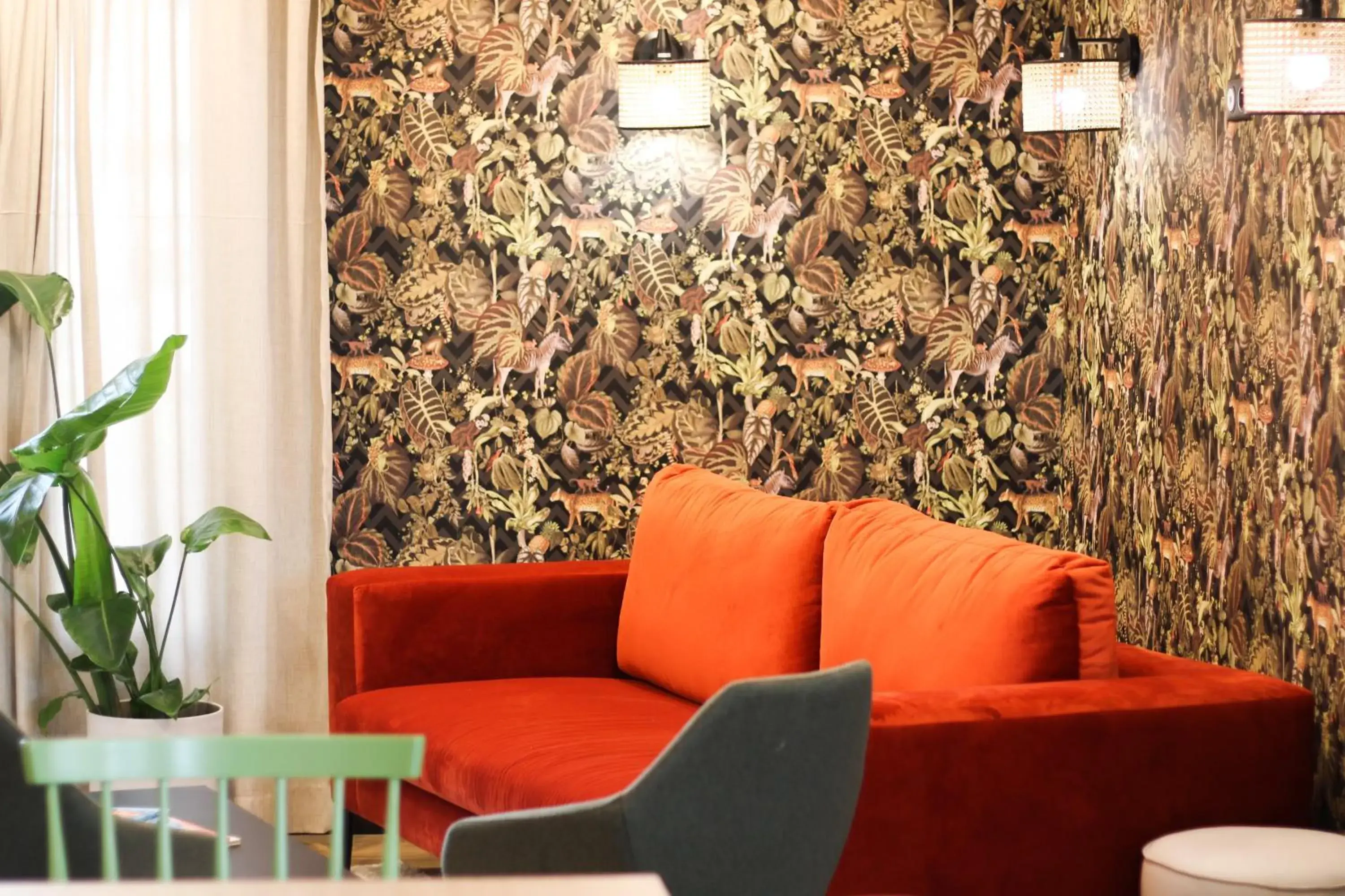 Lobby or reception in Campanile Melun Sénart Lobby or reception in Campanile Melun Sénart