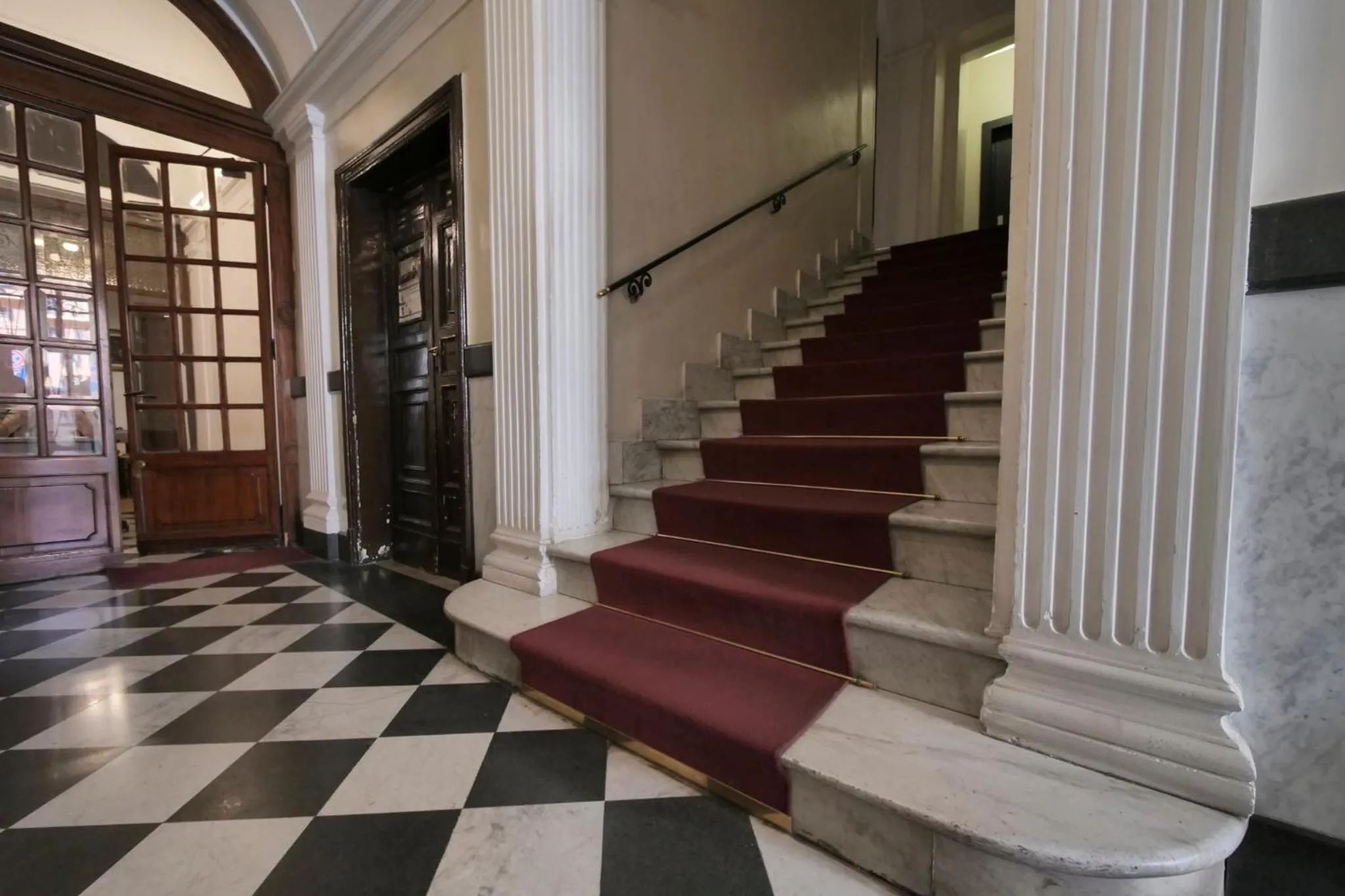 Lobby or reception in Charme Spagna Boutique Hotel