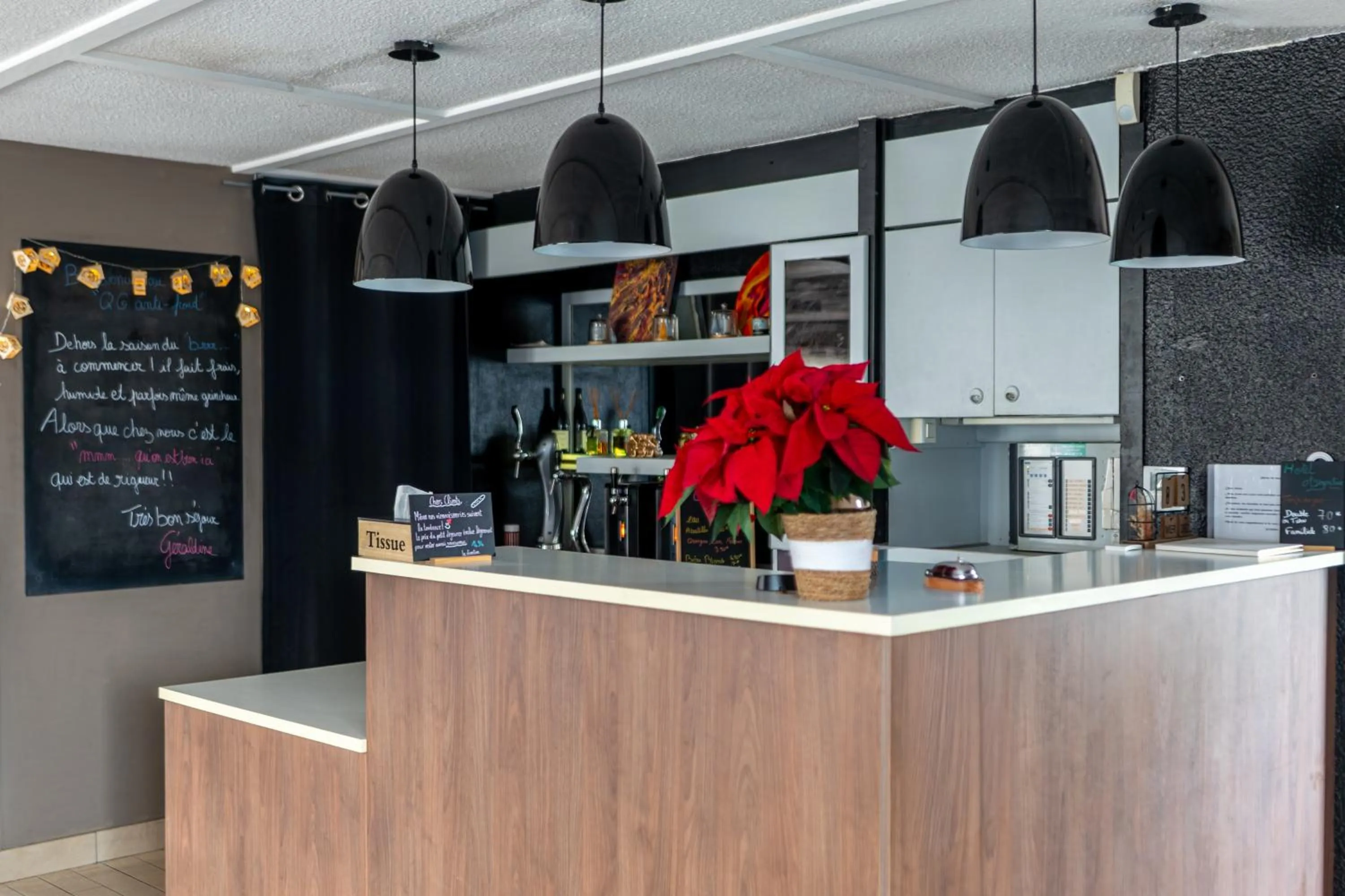 Lobby or reception in Ampaline HOTEL - Perigueux Boulazac