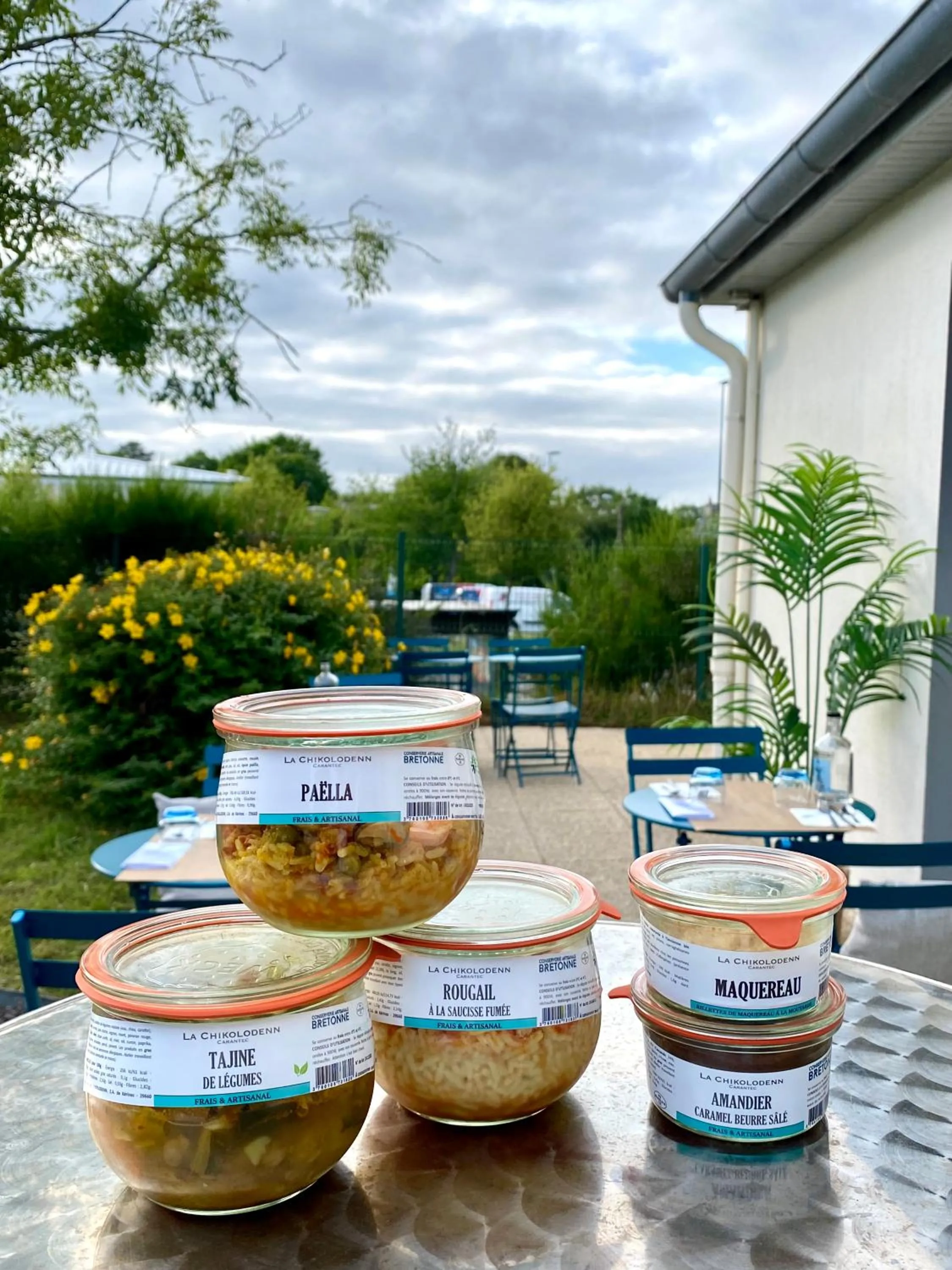 Balcony/Terrace in Brit Hotel Quimper Sud