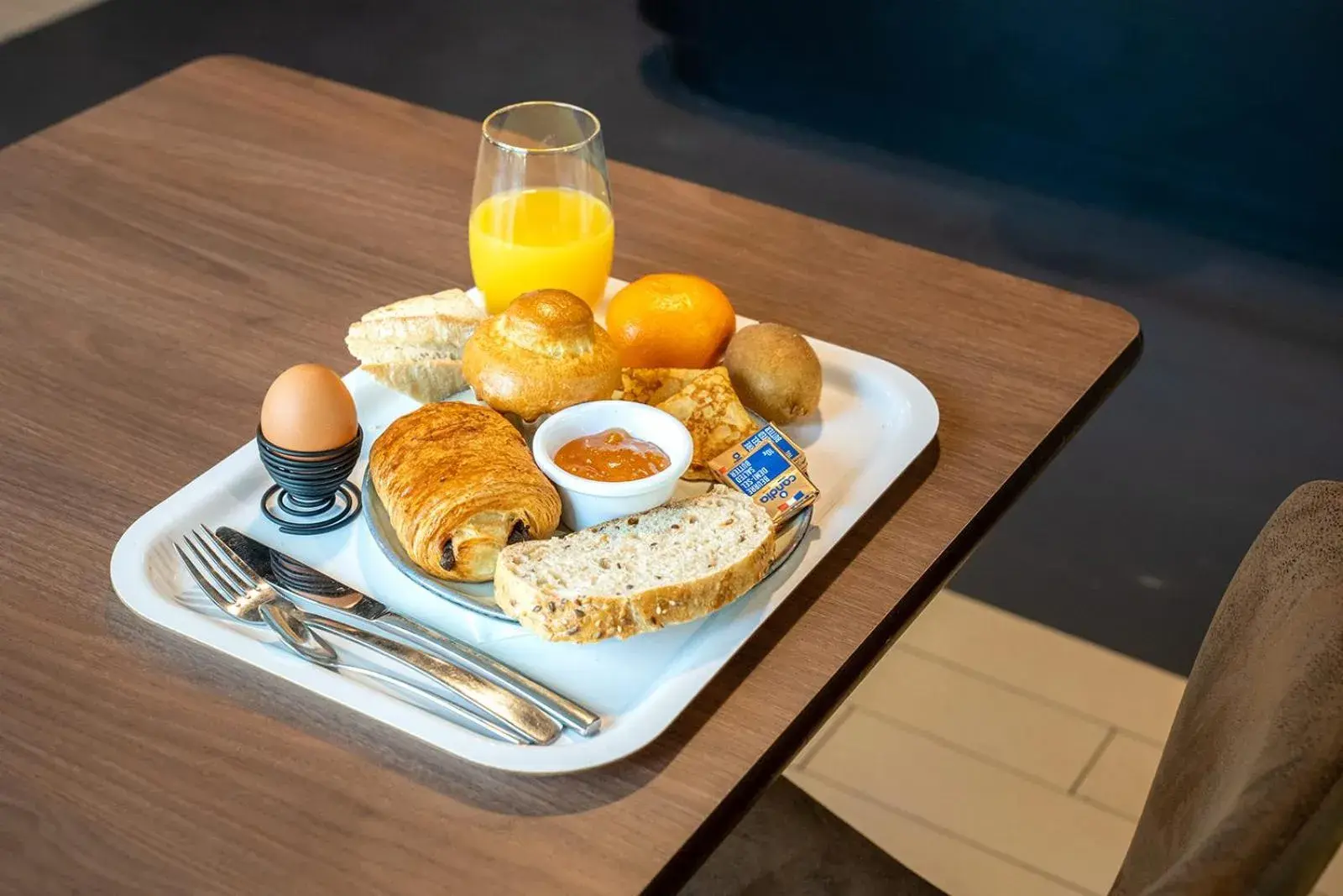 Buffet breakfast in Campanile Rouen Sud - Zénith - Parc Expo Buffet breakfast in Campanile Rouen Sud - Zénith - Parc Expo