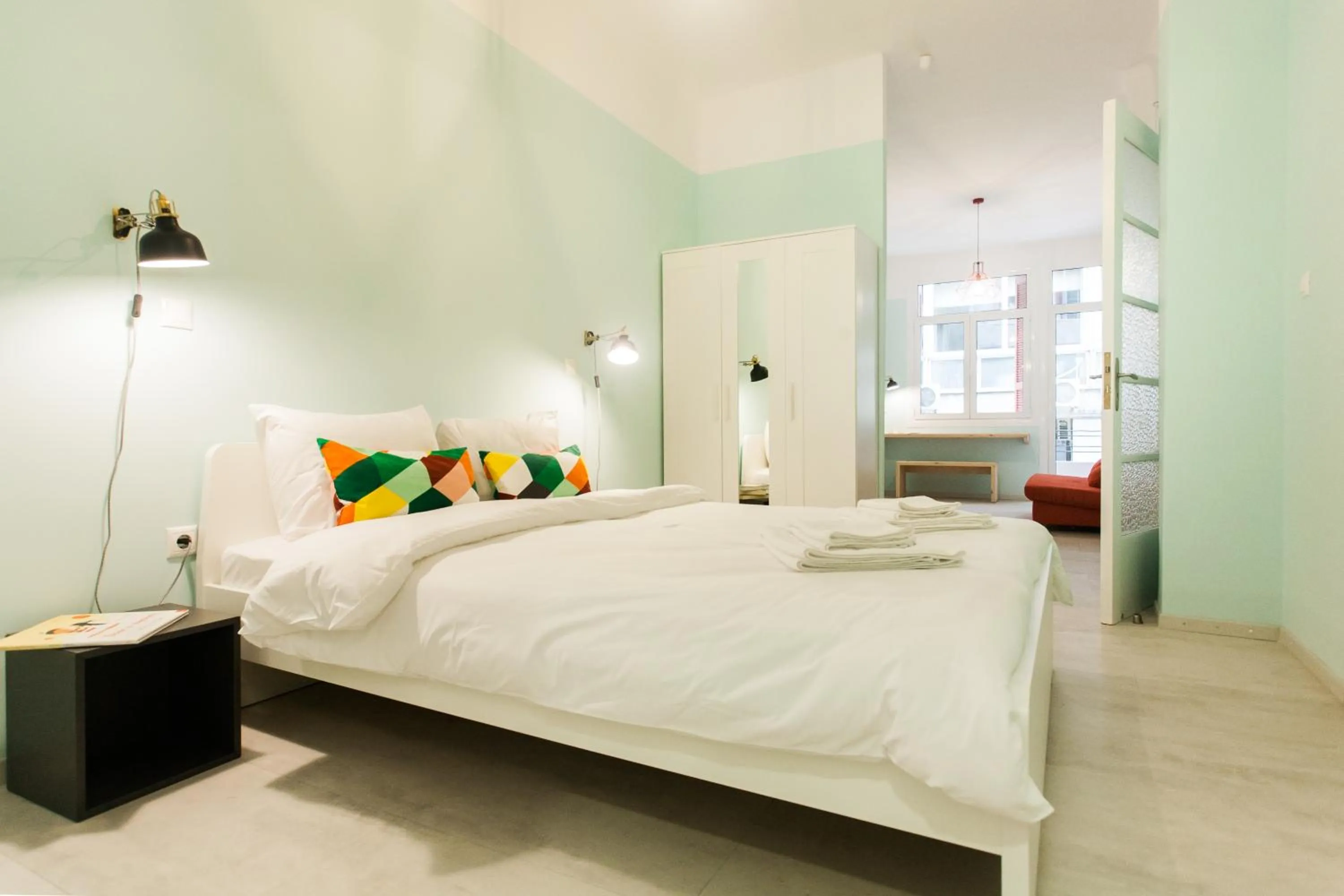 Bedroom, Bed in Karitsi Place