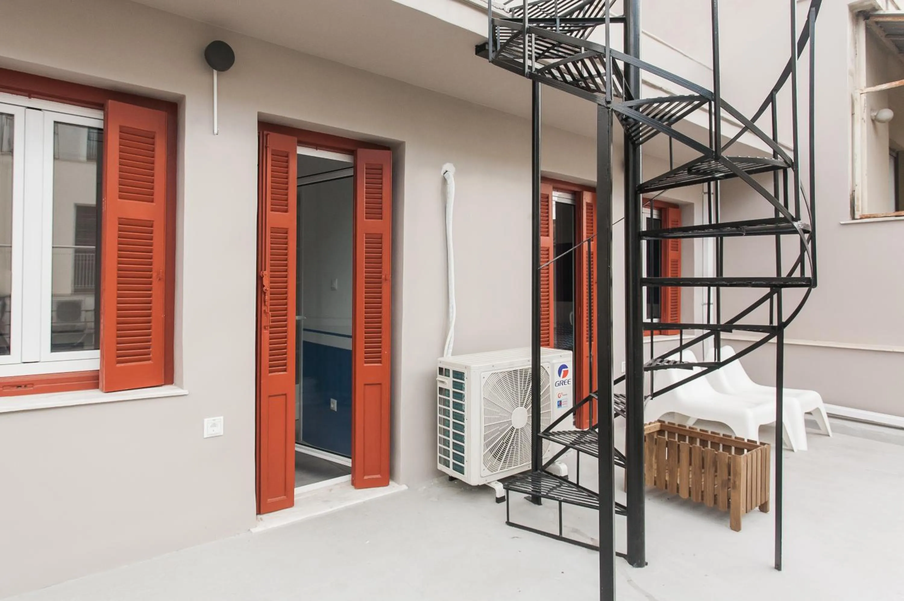 Balcony/Terrace in Karitsi Place