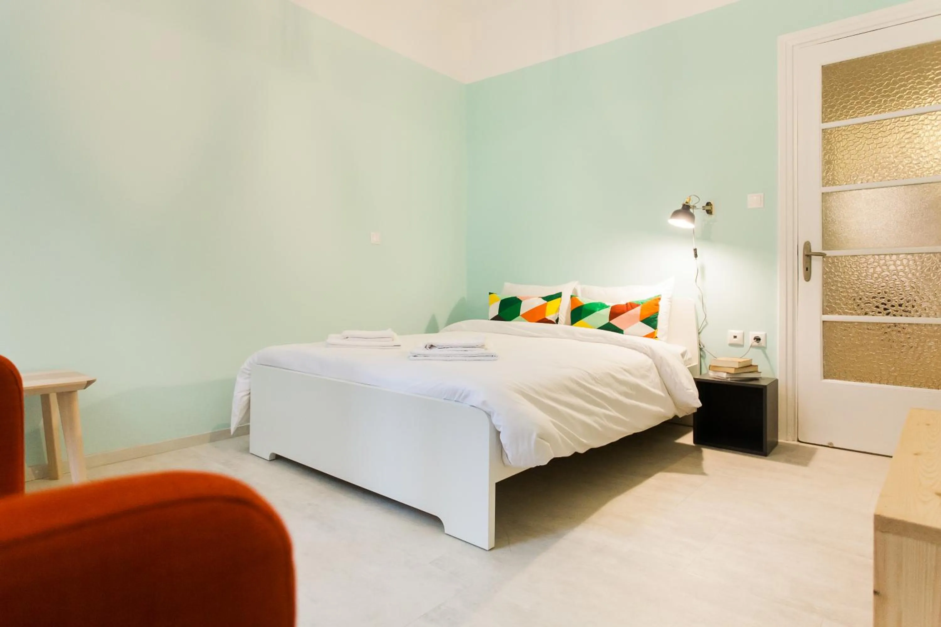 Bedroom, Bed in Karitsi Place