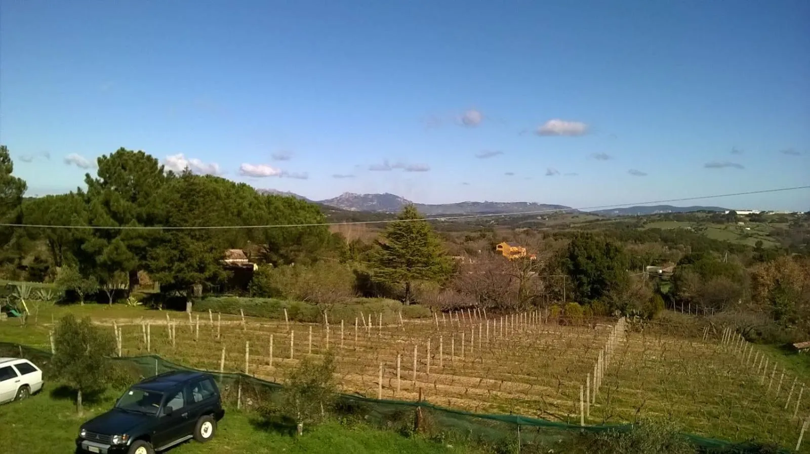 Garden view in Agriturismo La Vigna