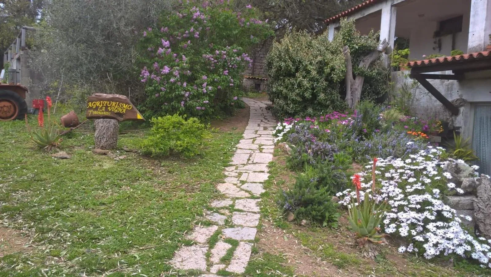 Garden in Agriturismo La Vigna