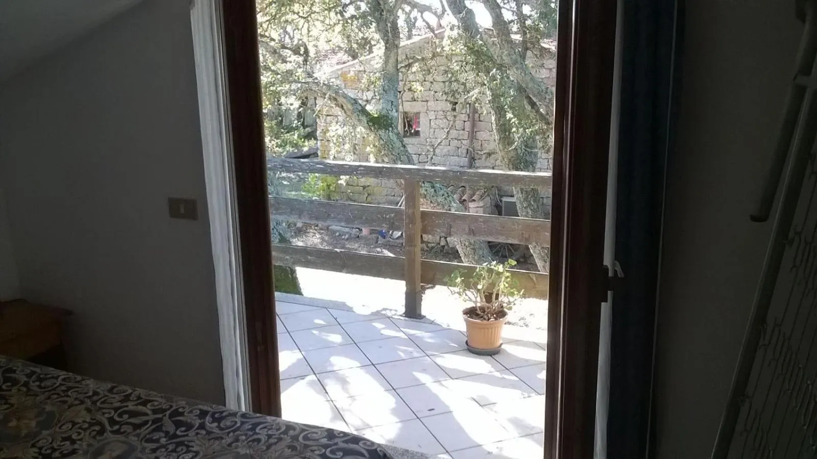 Balcony/Terrace in Agriturismo La Vigna