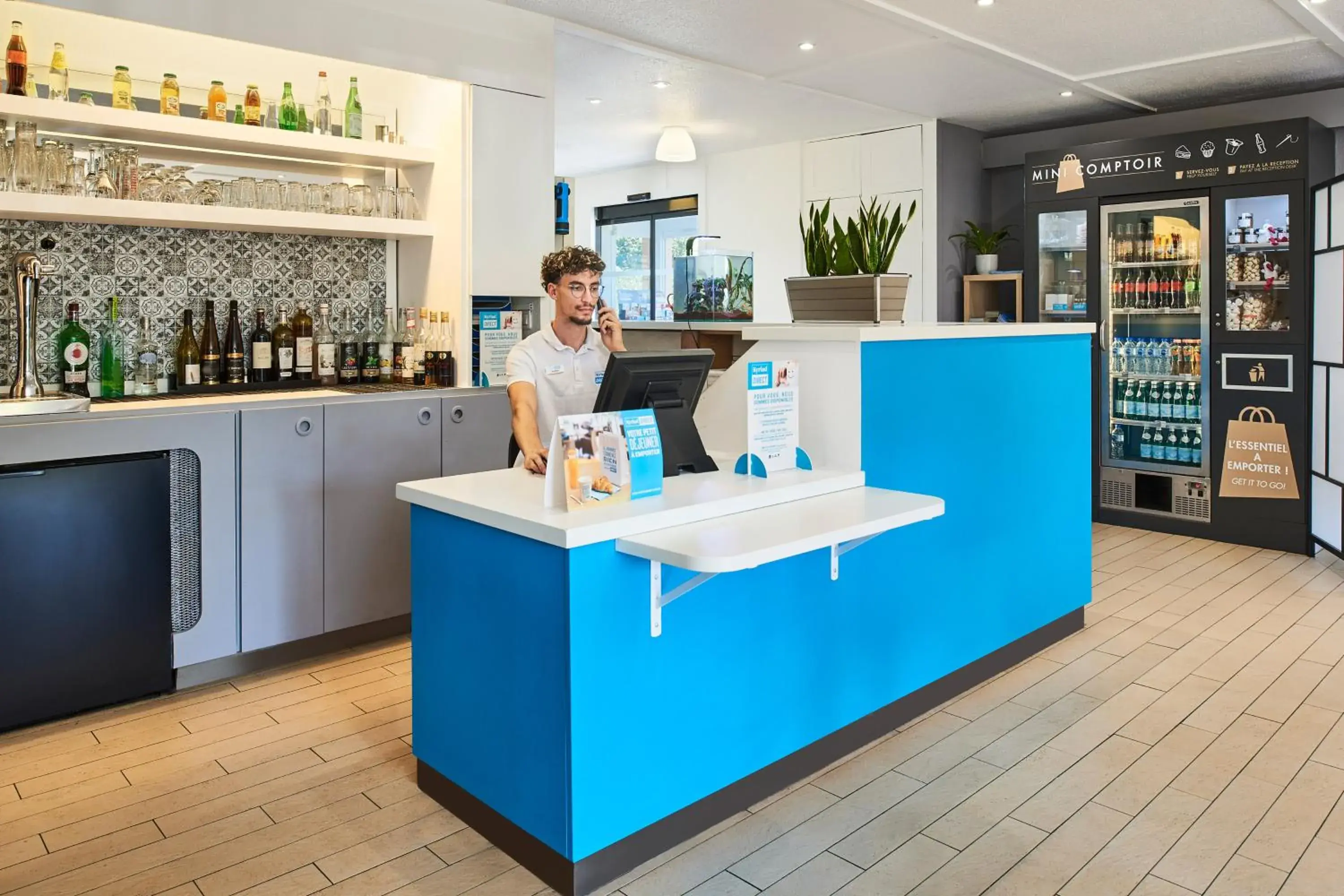 Lobby or reception in Kyriad Direct Strasbourg Ouest - Zénith Lobby or reception in Kyriad Direct Strasbourg Ouest - Zénith