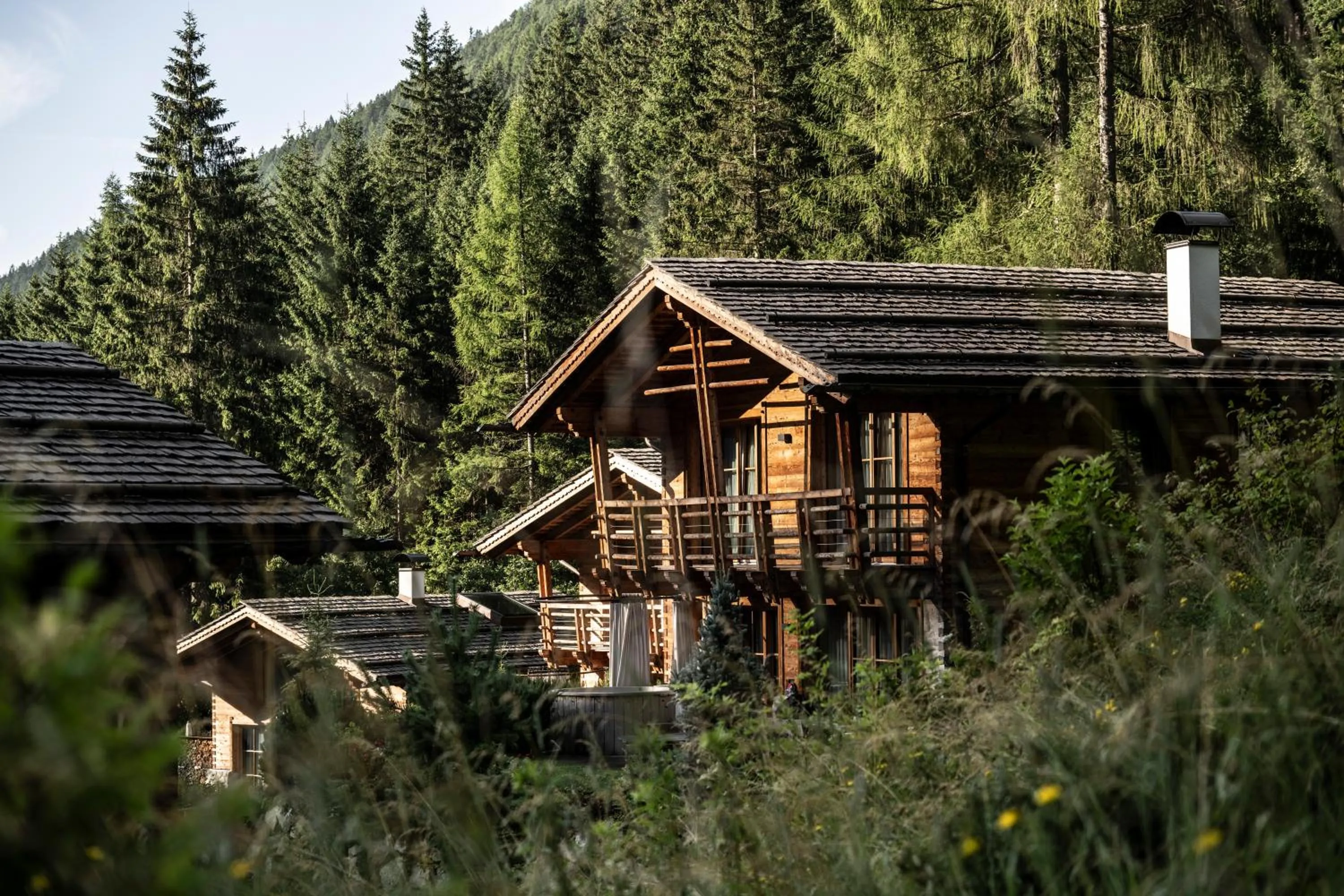 Property building in Valsegg Chalets Südtirol - luxury and private hideaway
