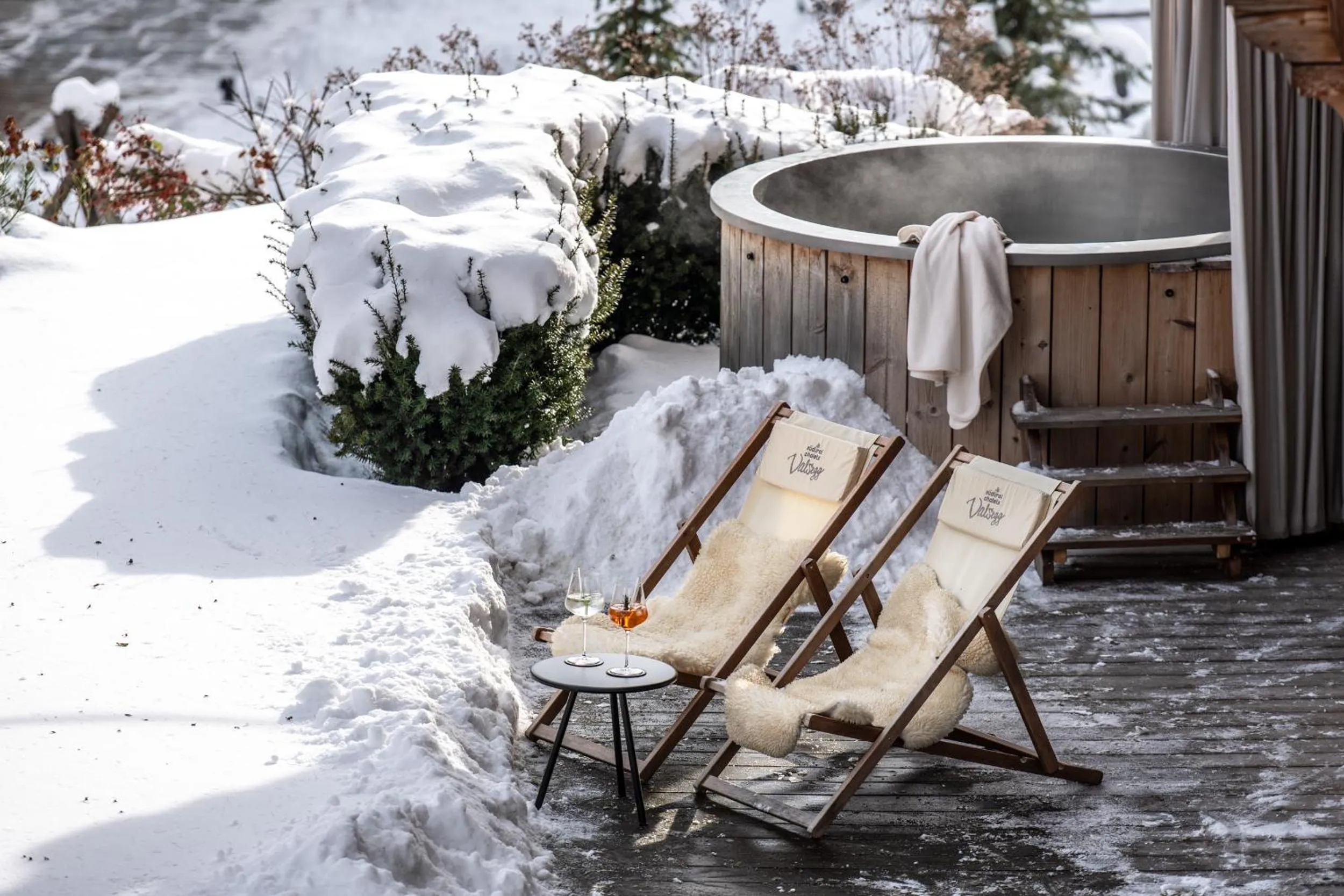 Winter in Valsegg Chalets Südtirol - luxury and private hideaway