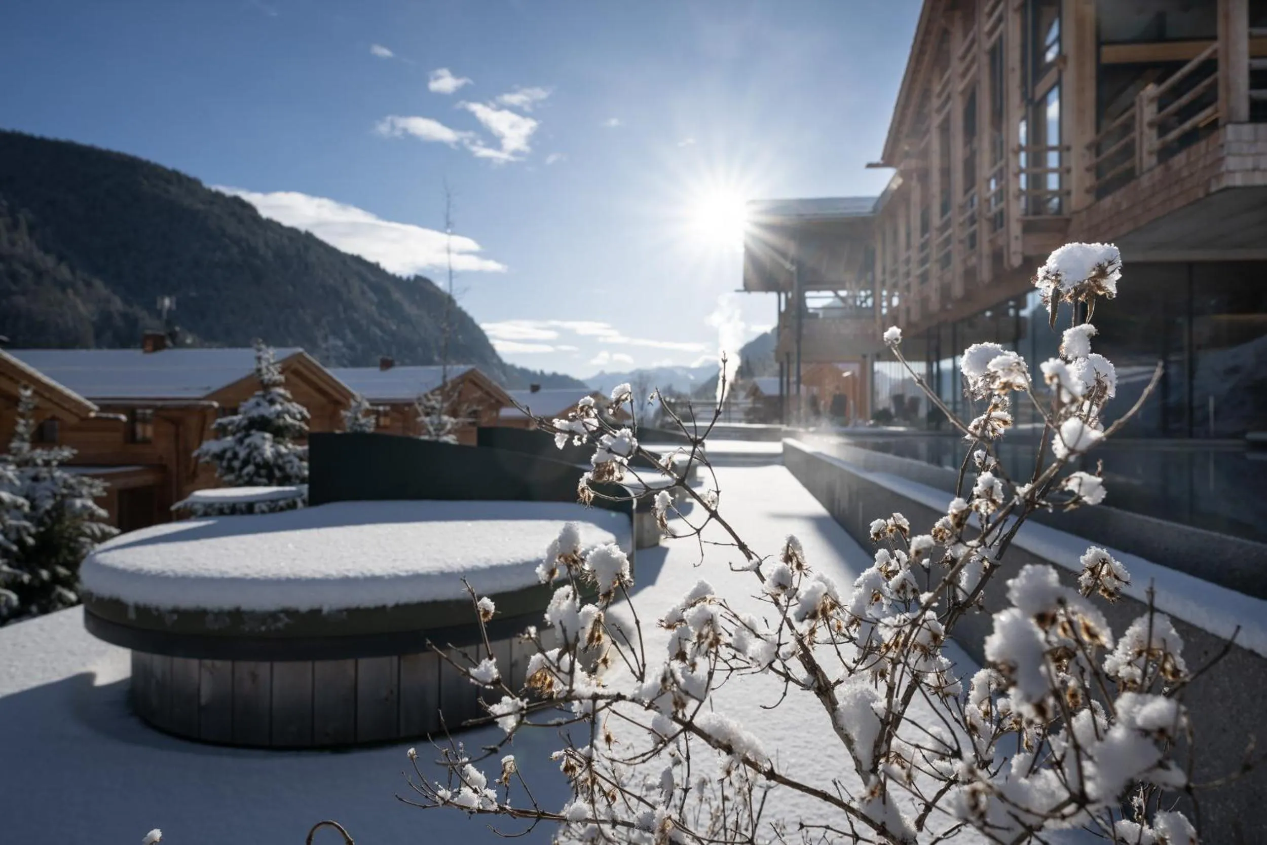 Property building in Valsegg Chalets Südtirol - luxury and private hideaway