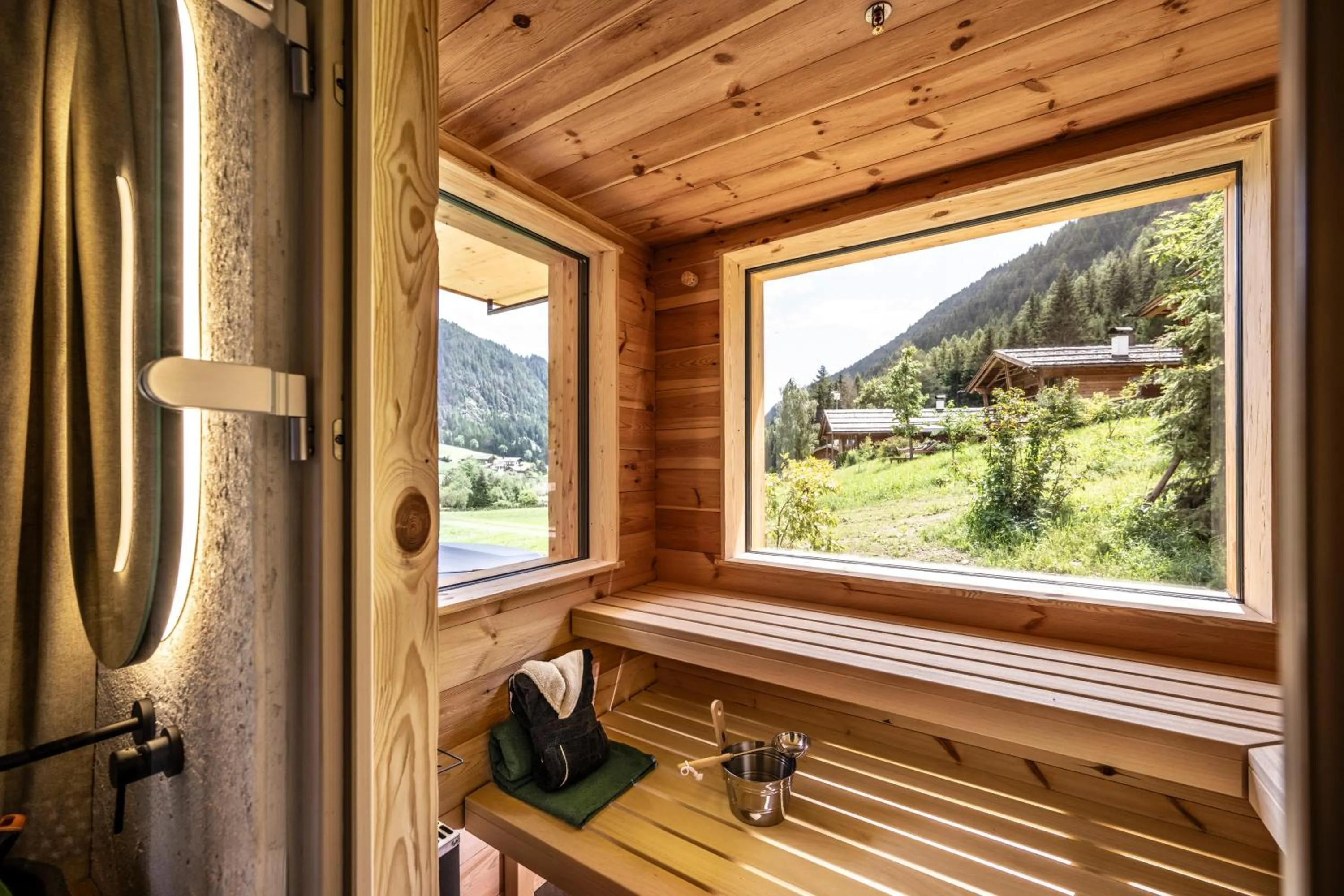 Property building in Valsegg Chalets Südtirol - luxury and private hideaway
