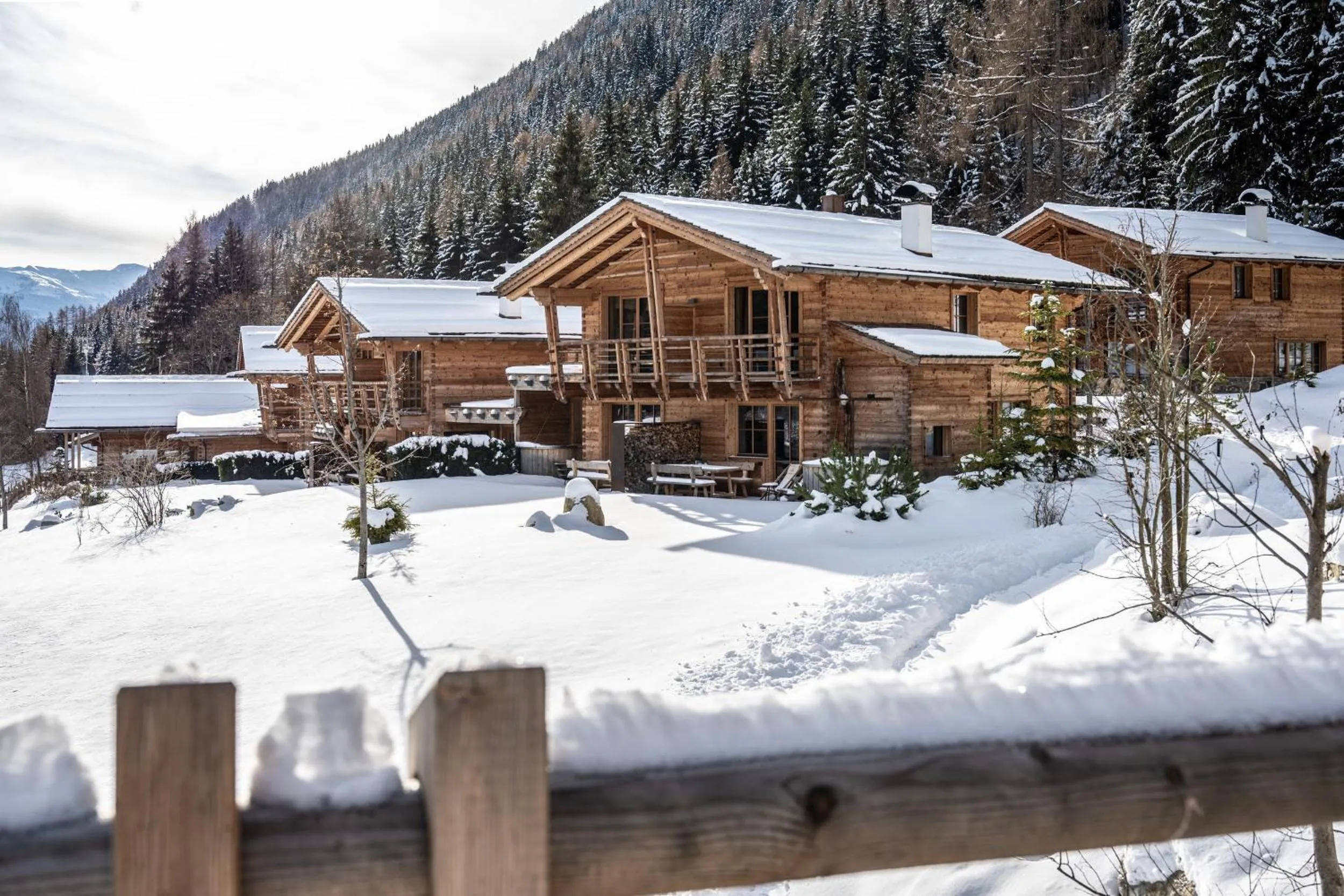 Property building in Valsegg Chalets Südtirol - luxury and private hideaway