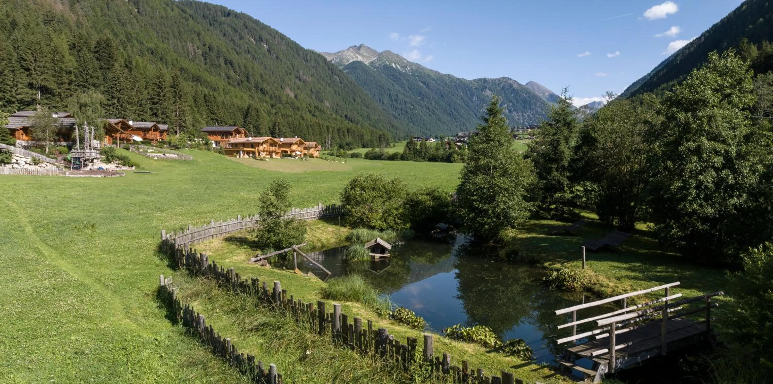 Property building in Valsegg Chalets Südtirol - luxury and private hideaway