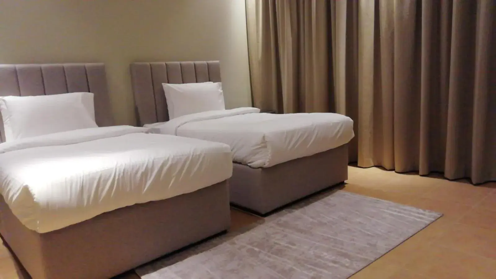 Bed in Infinity Tower Suites WLL Bed in Infinity Tower Suites WLL