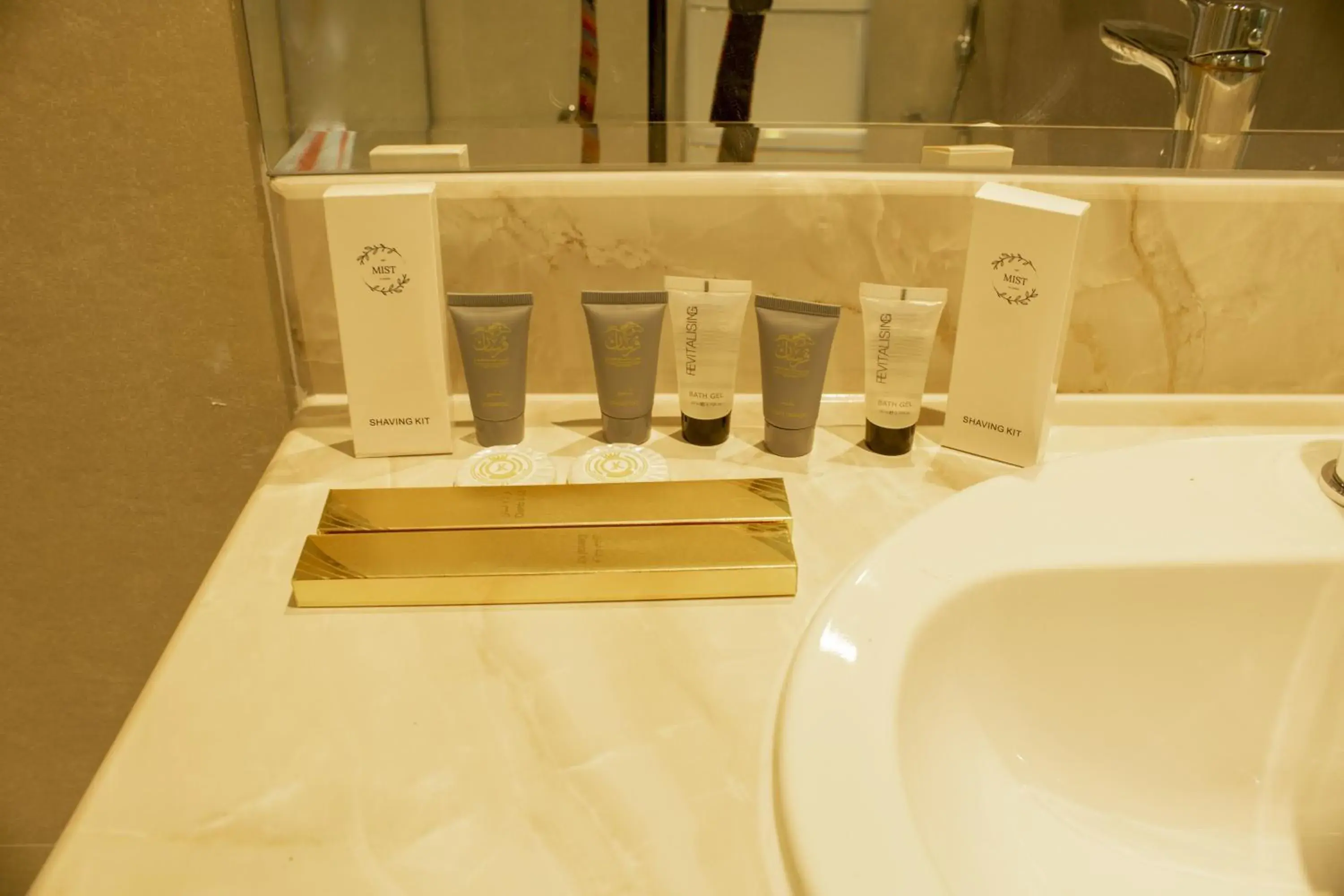 Bathroom in Infinity Tower Suites WLL Bathroom in Infinity Tower Suites WLL