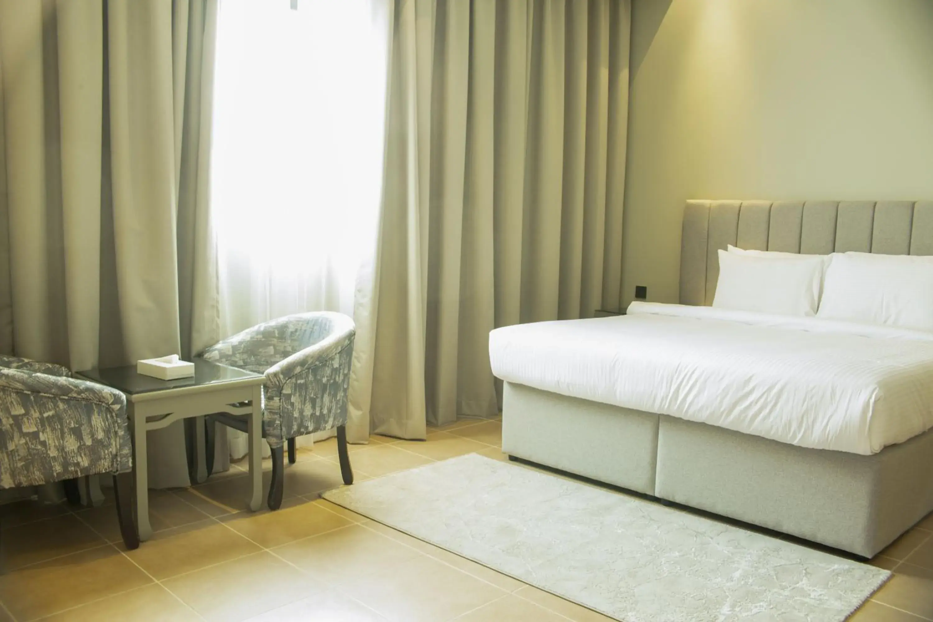 Photo of the whole room, Bed in Infinity Tower Suites WLL Photo of the whole room, Bed in Infinity Tower Suites WLL