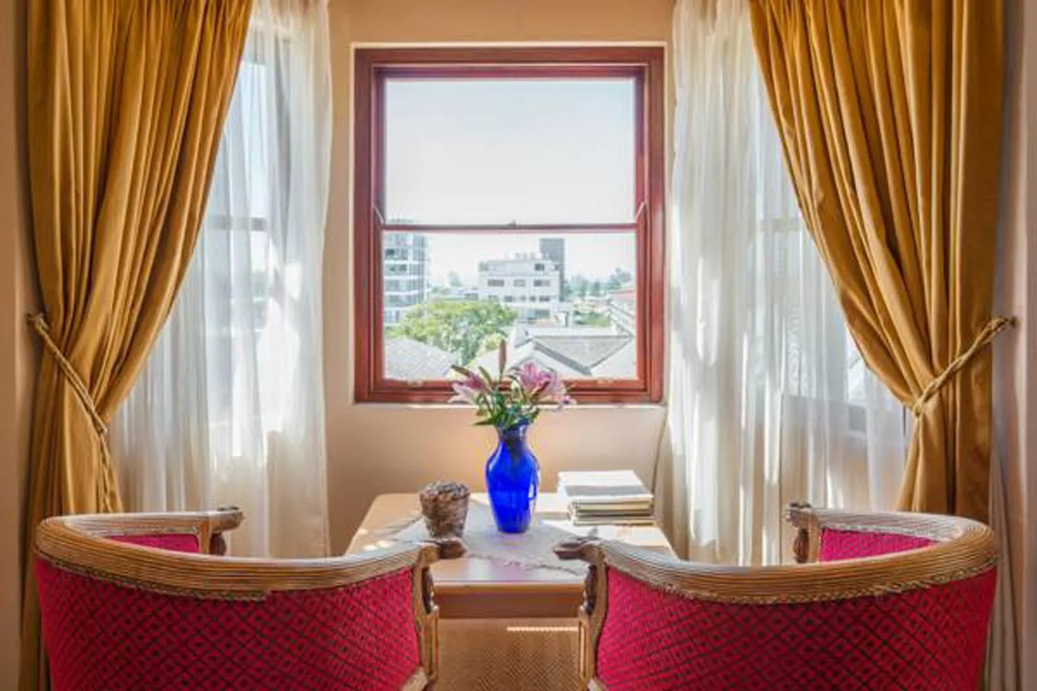 Decorative detail in Stadium Guest House