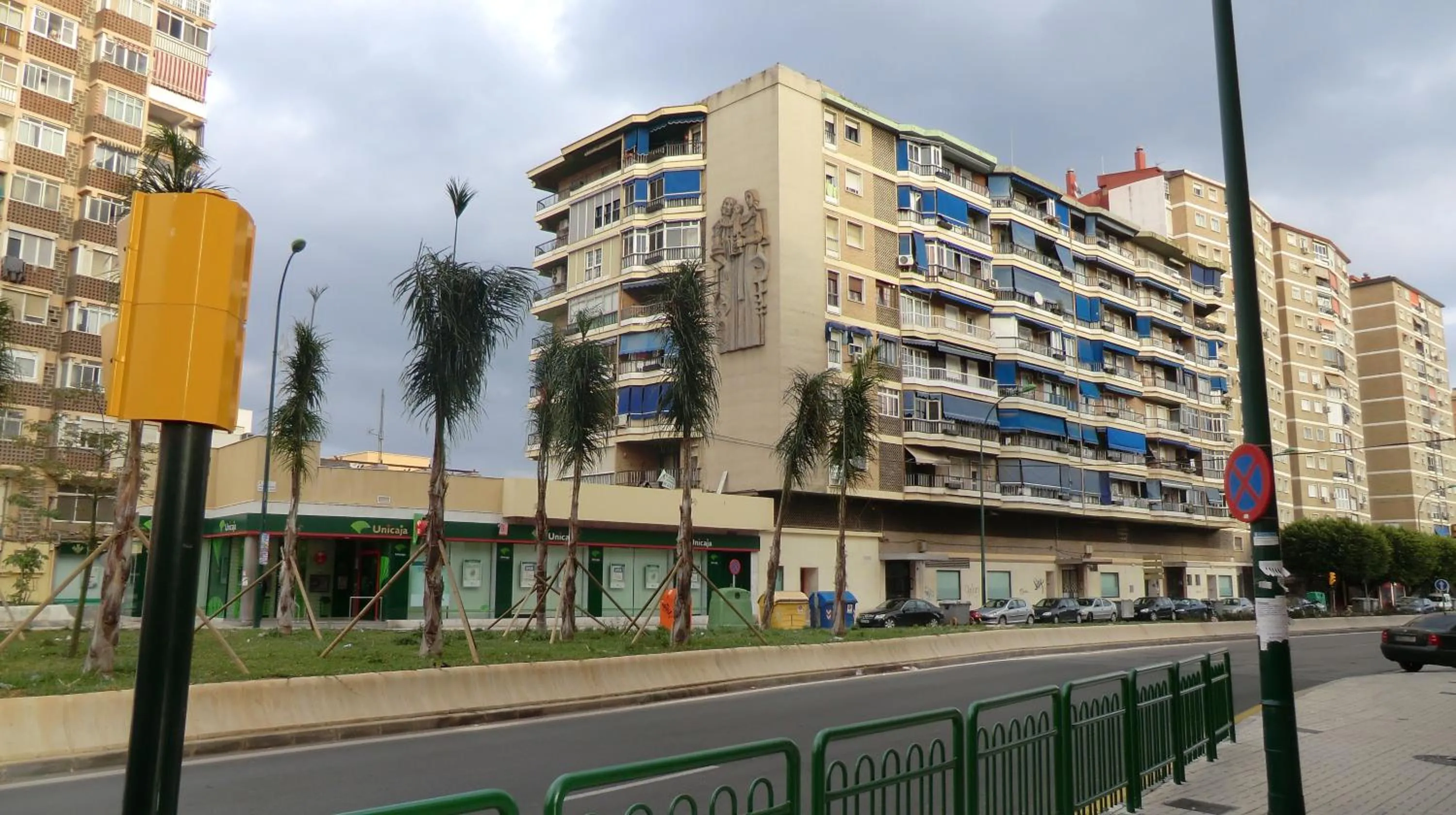 Property building in Apartamento Huelin