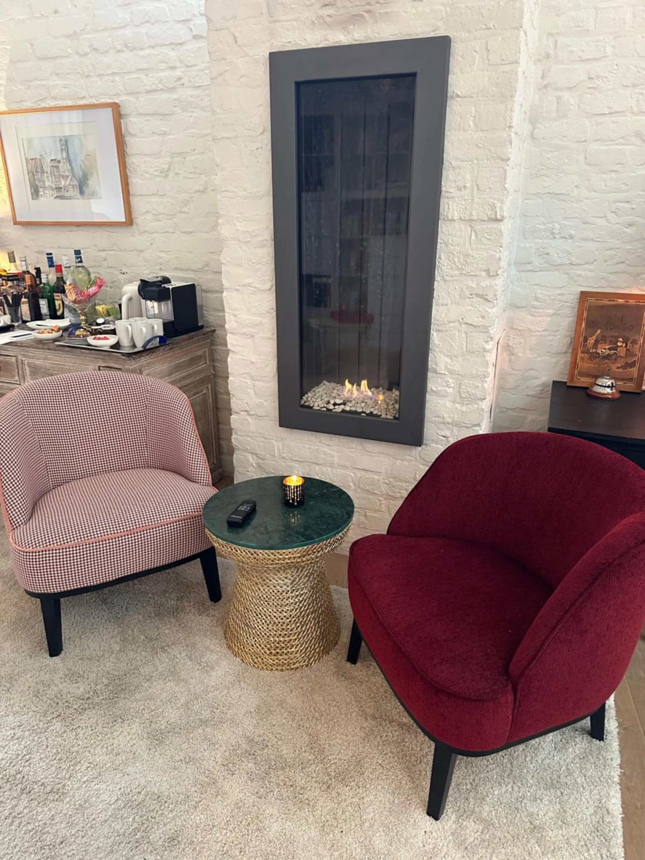 Living room in Maison Amodio Boutique B&B adults only