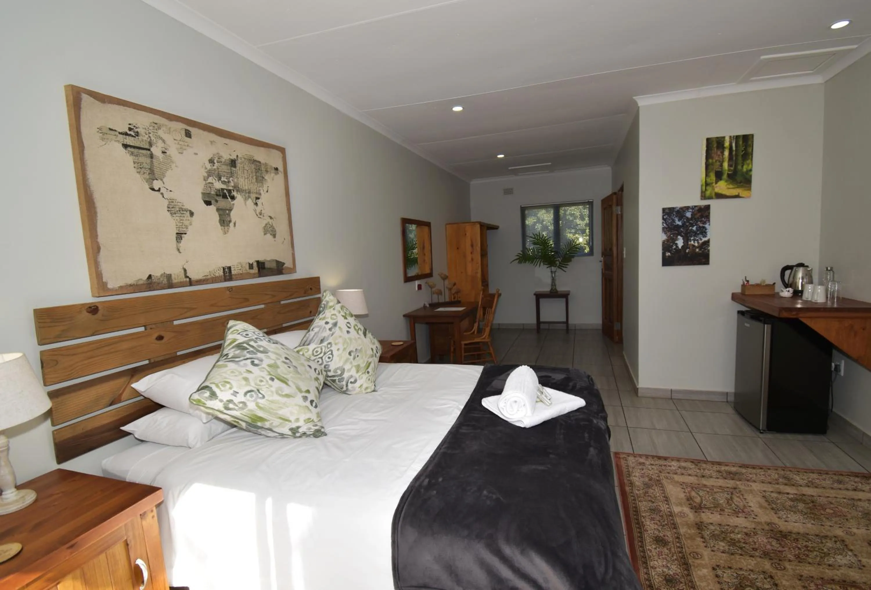 Bed in Cuckoos Nest Guest House