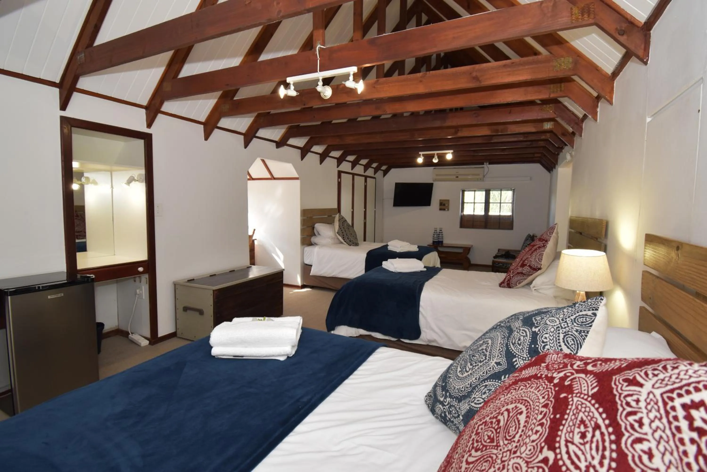 Bed in Cuckoos Nest Guest House