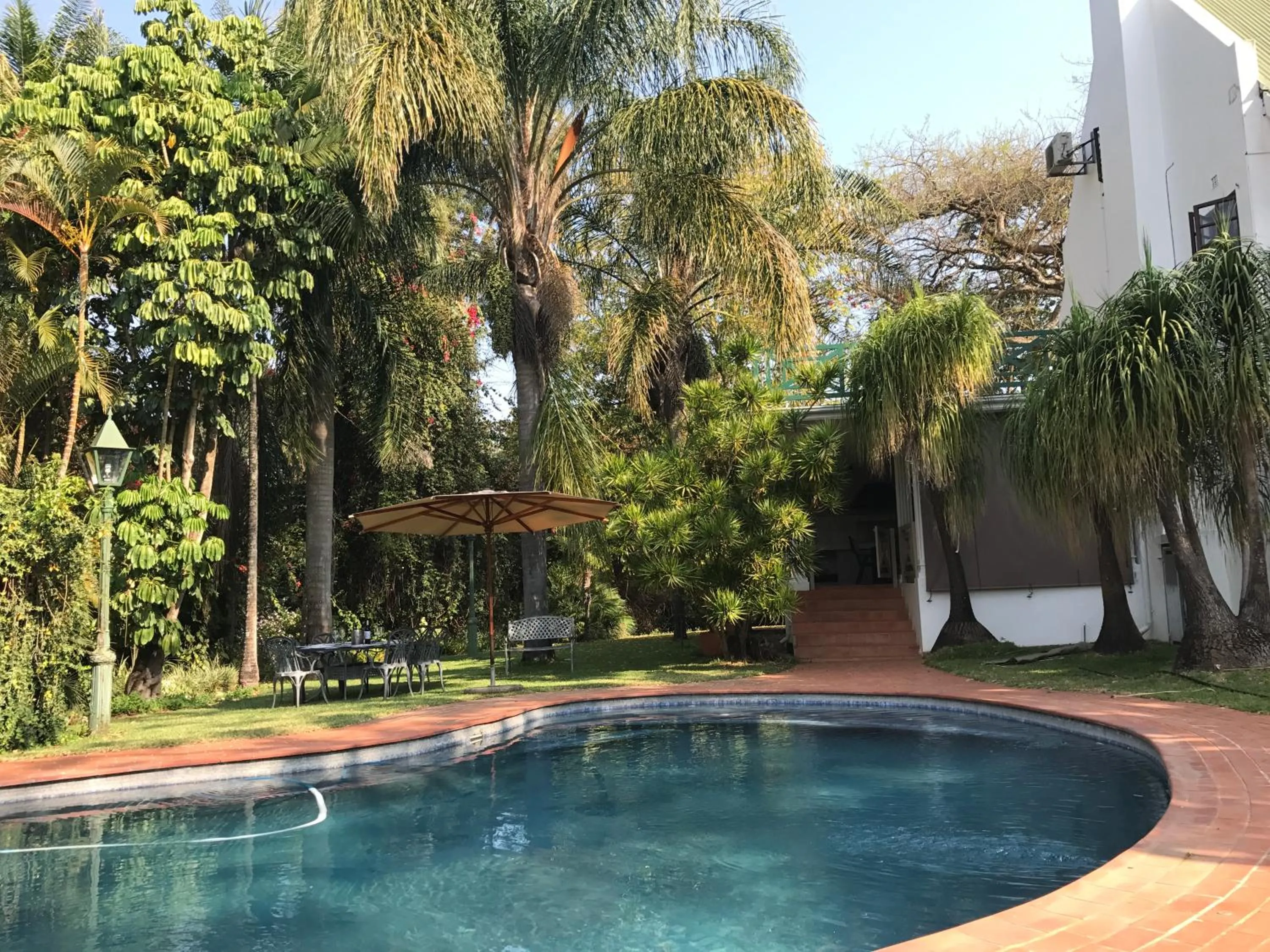 Swimming pool in Cuckoos Nest Guest House