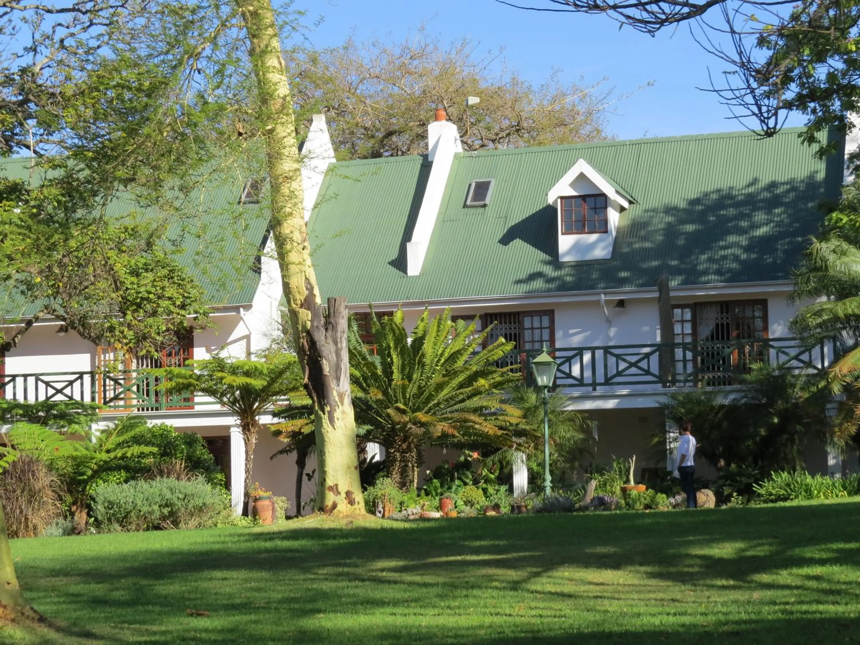 Facade/entrance in Cuckoos Nest Guest House