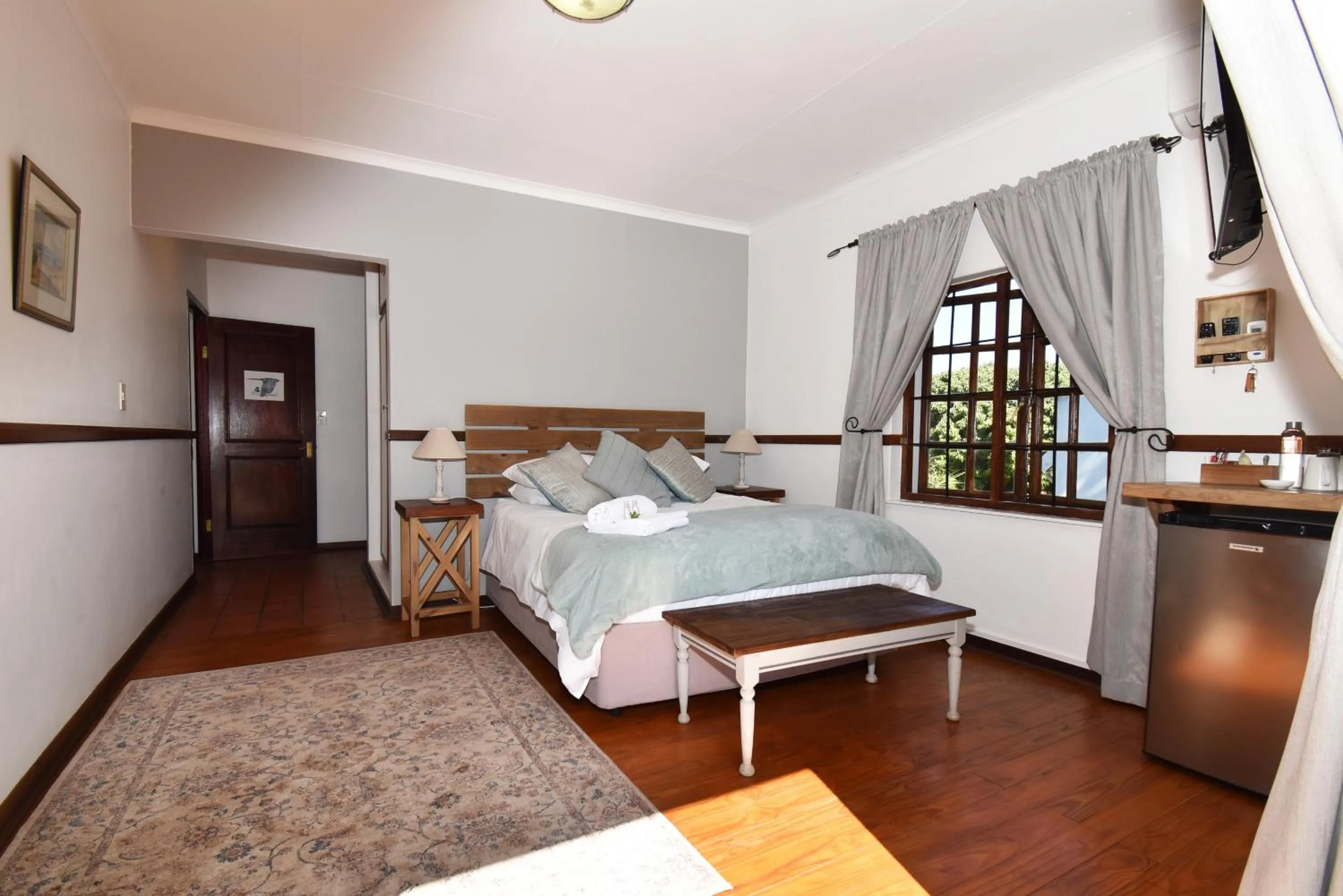 Bed in Cuckoos Nest Guest House