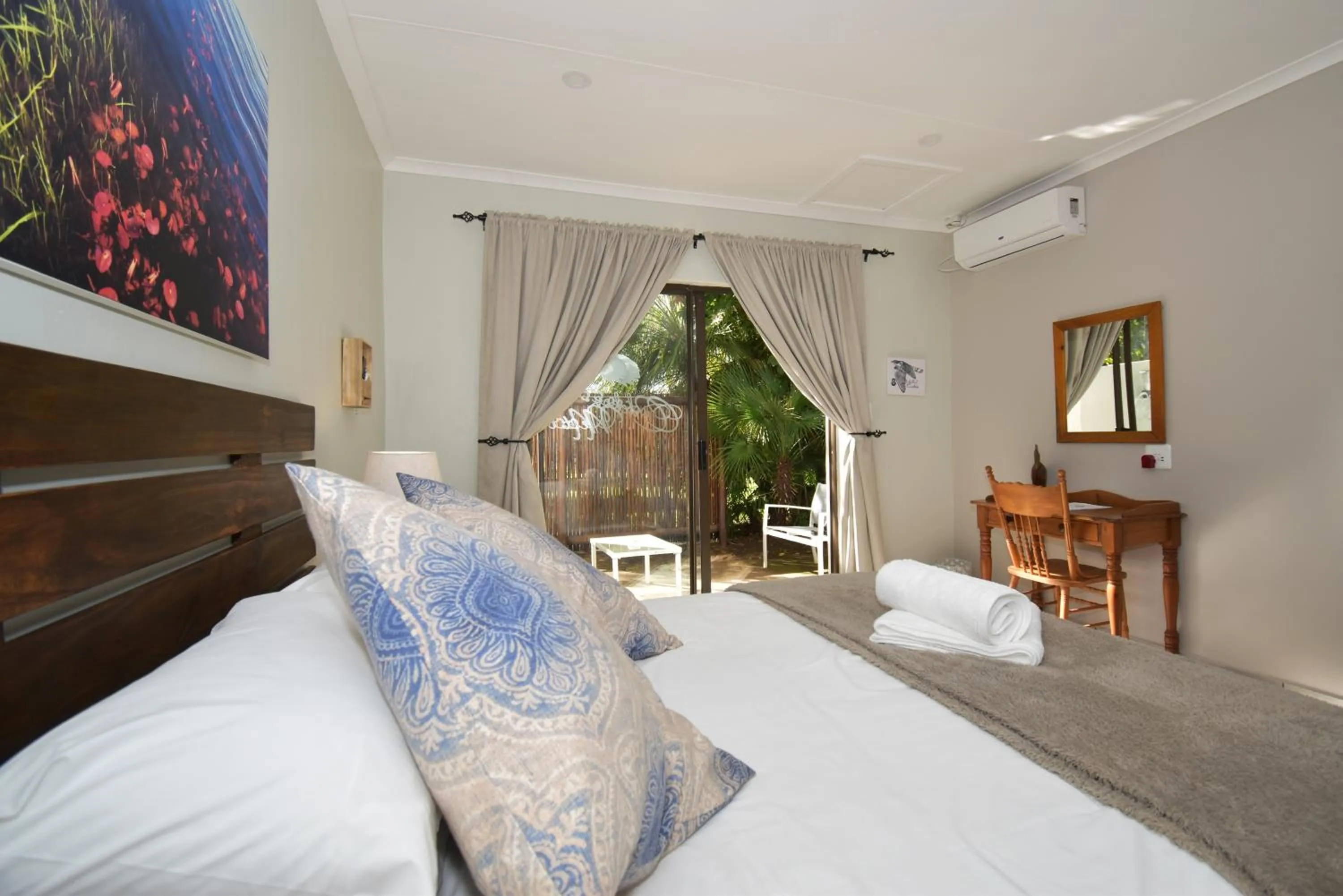 Bed in Cuckoos Nest Guest House