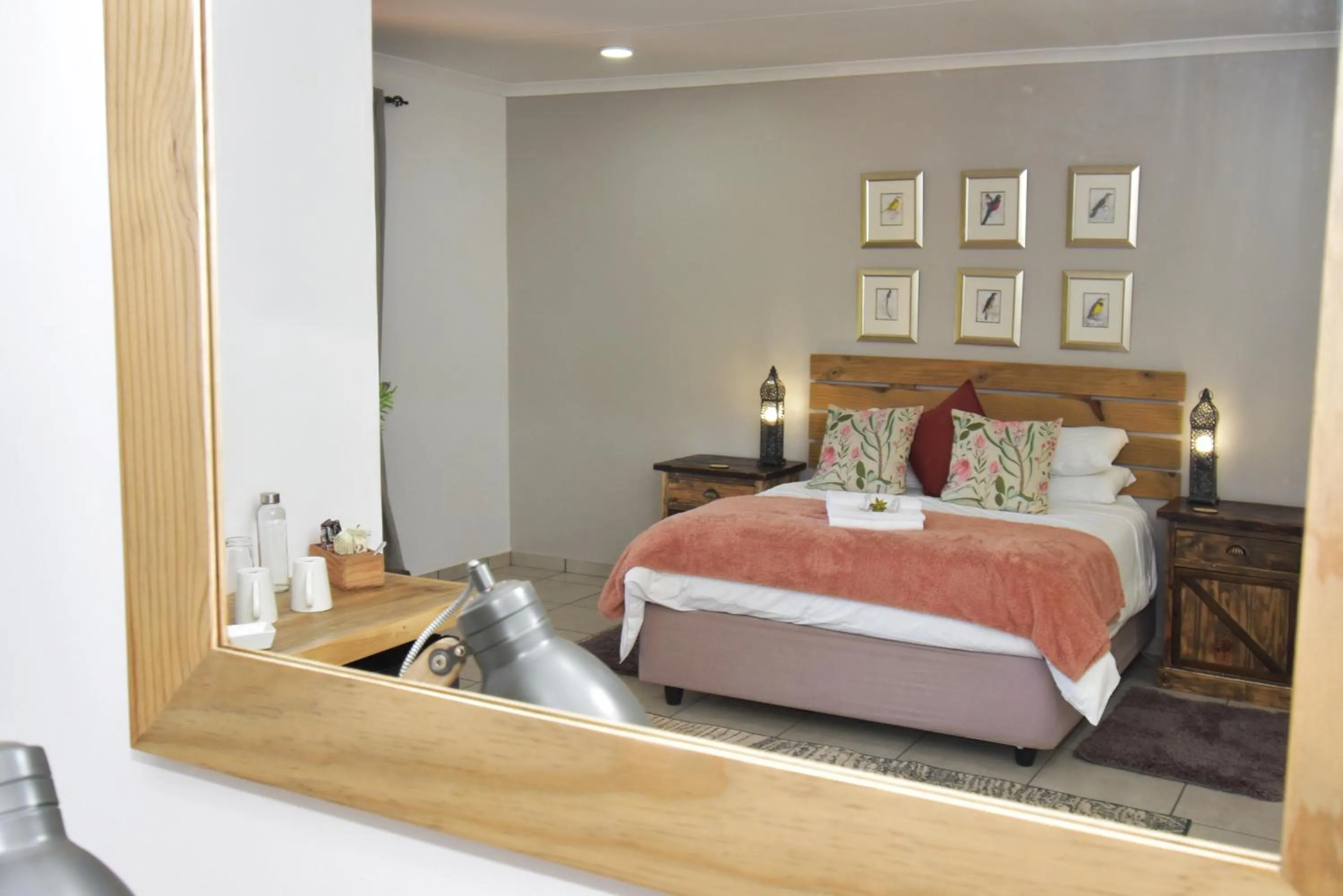 Bed in Cuckoos Nest Guest House