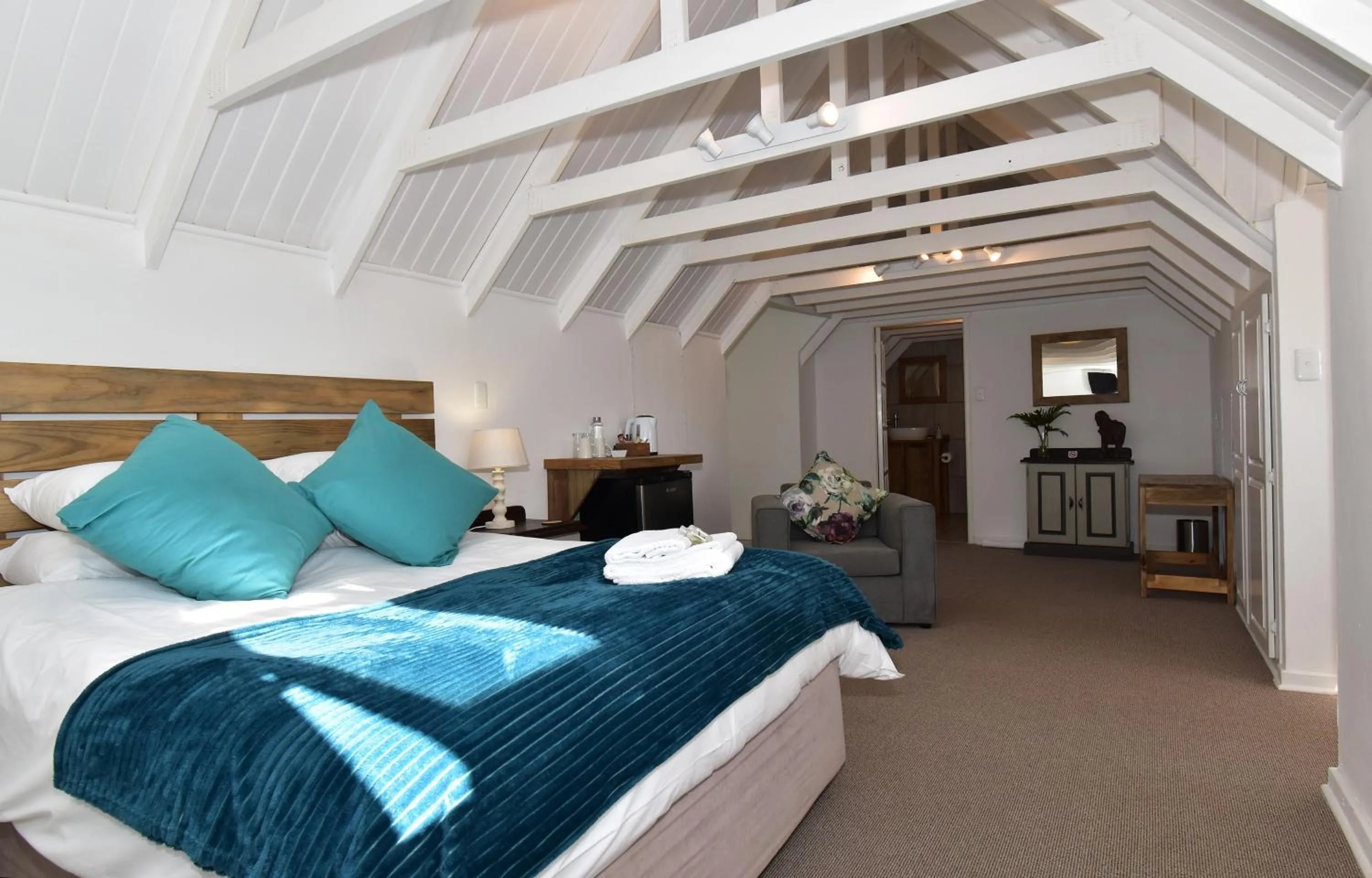 Bed in Cuckoos Nest Guest House