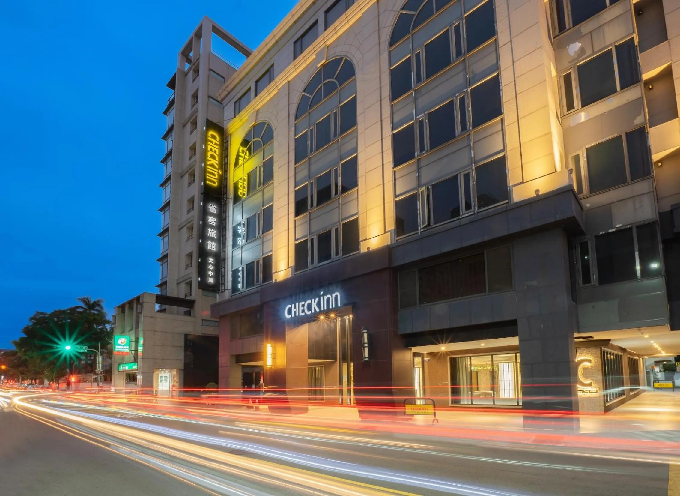 Property building in CHECK inn Taichung Wenxin Zhongqing