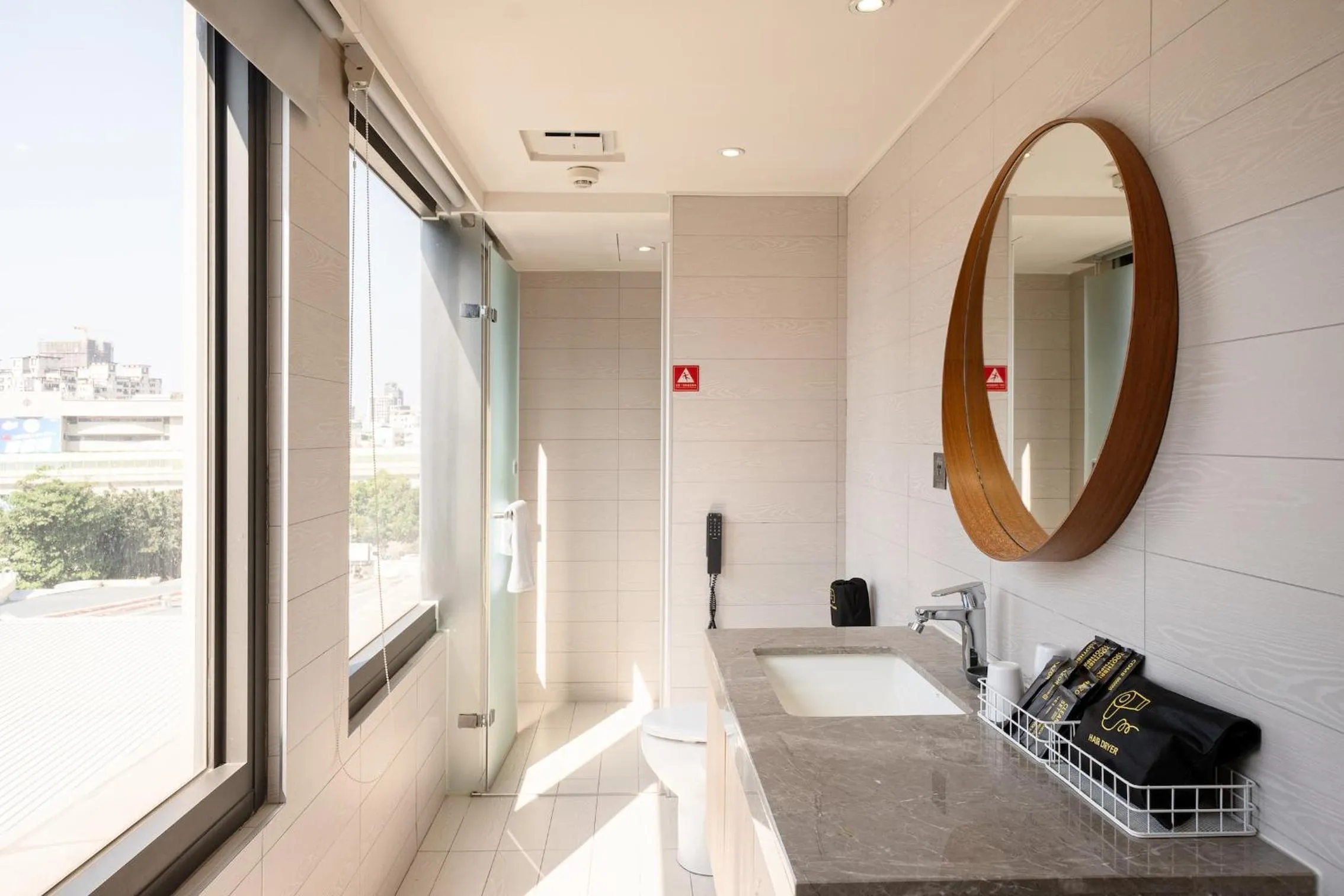 Bathroom in CHECK inn Taichung Wenxin Zhongqing